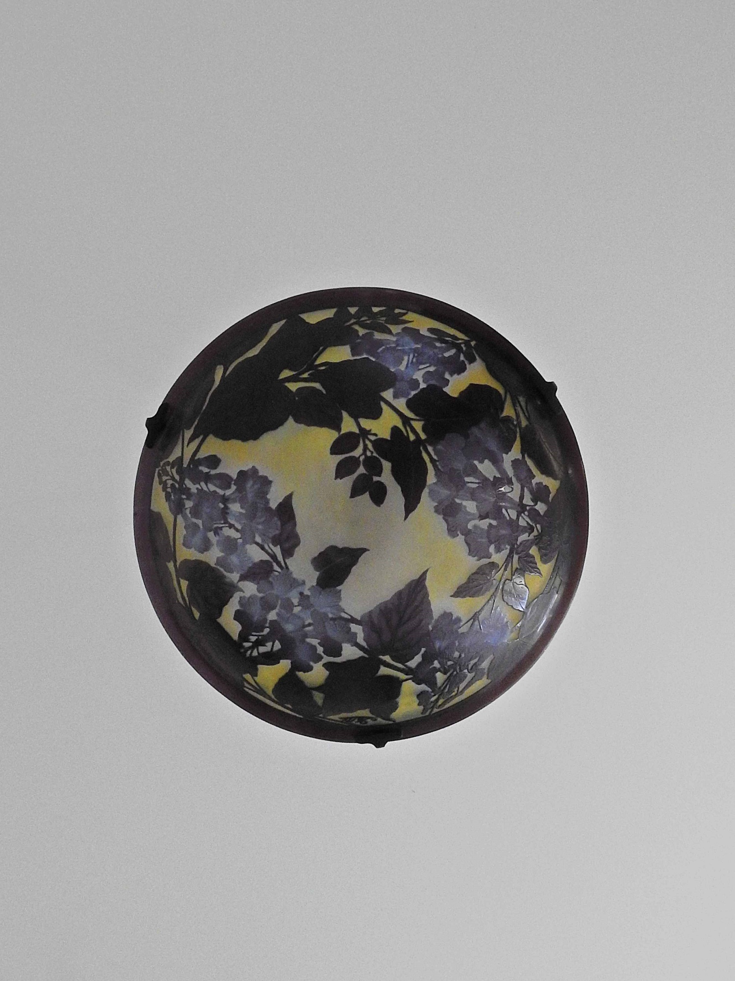 Émile Gallé | Cameo-glass Plafonnier | France c.1900 | SOLD - Image 7