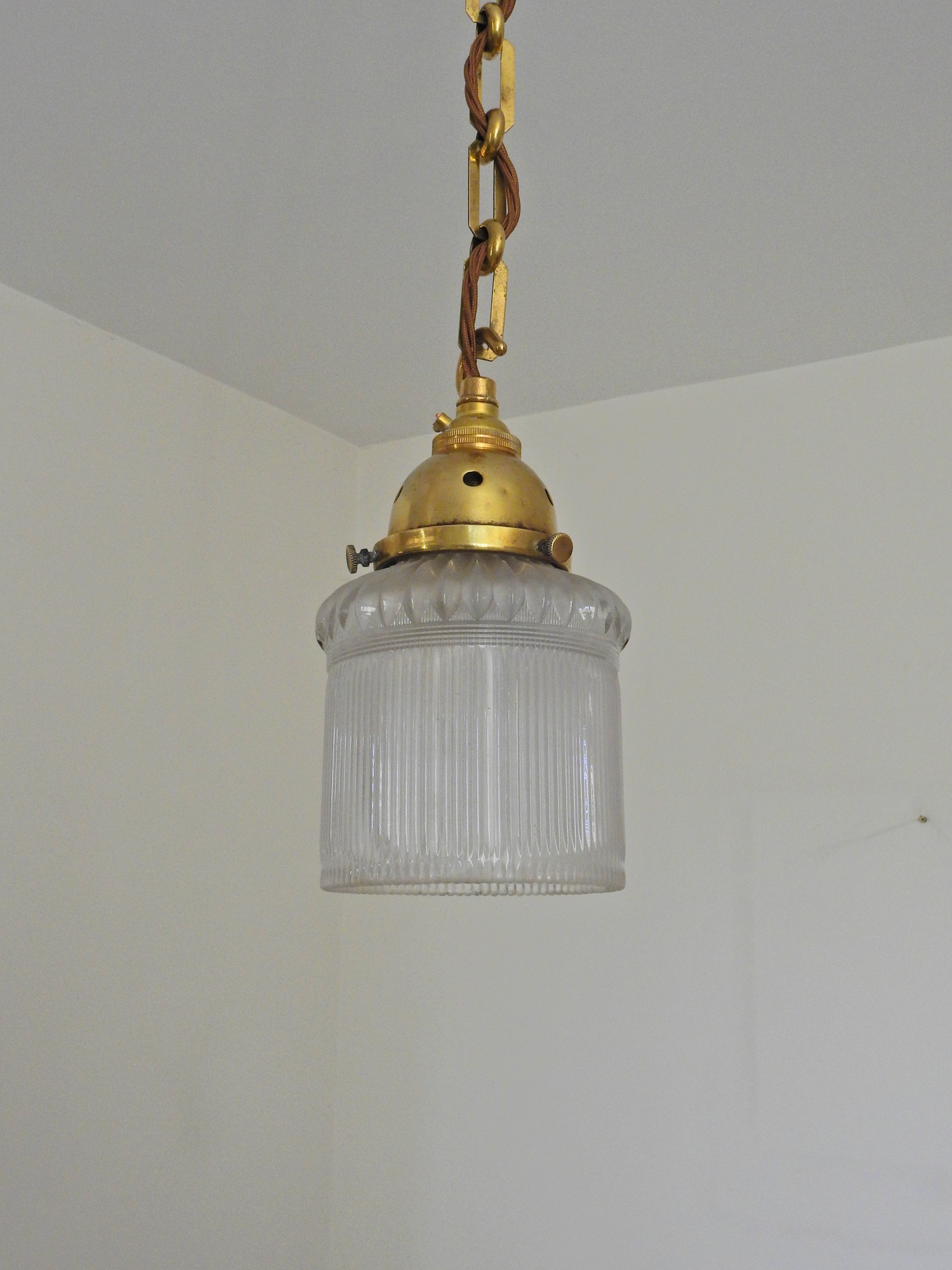 The Holophane Company | Small "Blondel" Prism Lampshade | England c.1920 | SOLD - Image 4