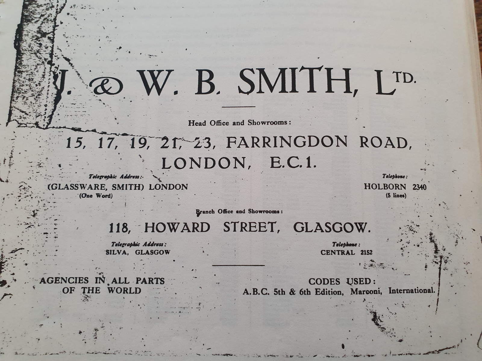 J & W.B.Smith Ltd, London & Glasgow | Copper & Brass Twin-Arm Wall Light | England c.1925 - Image 6