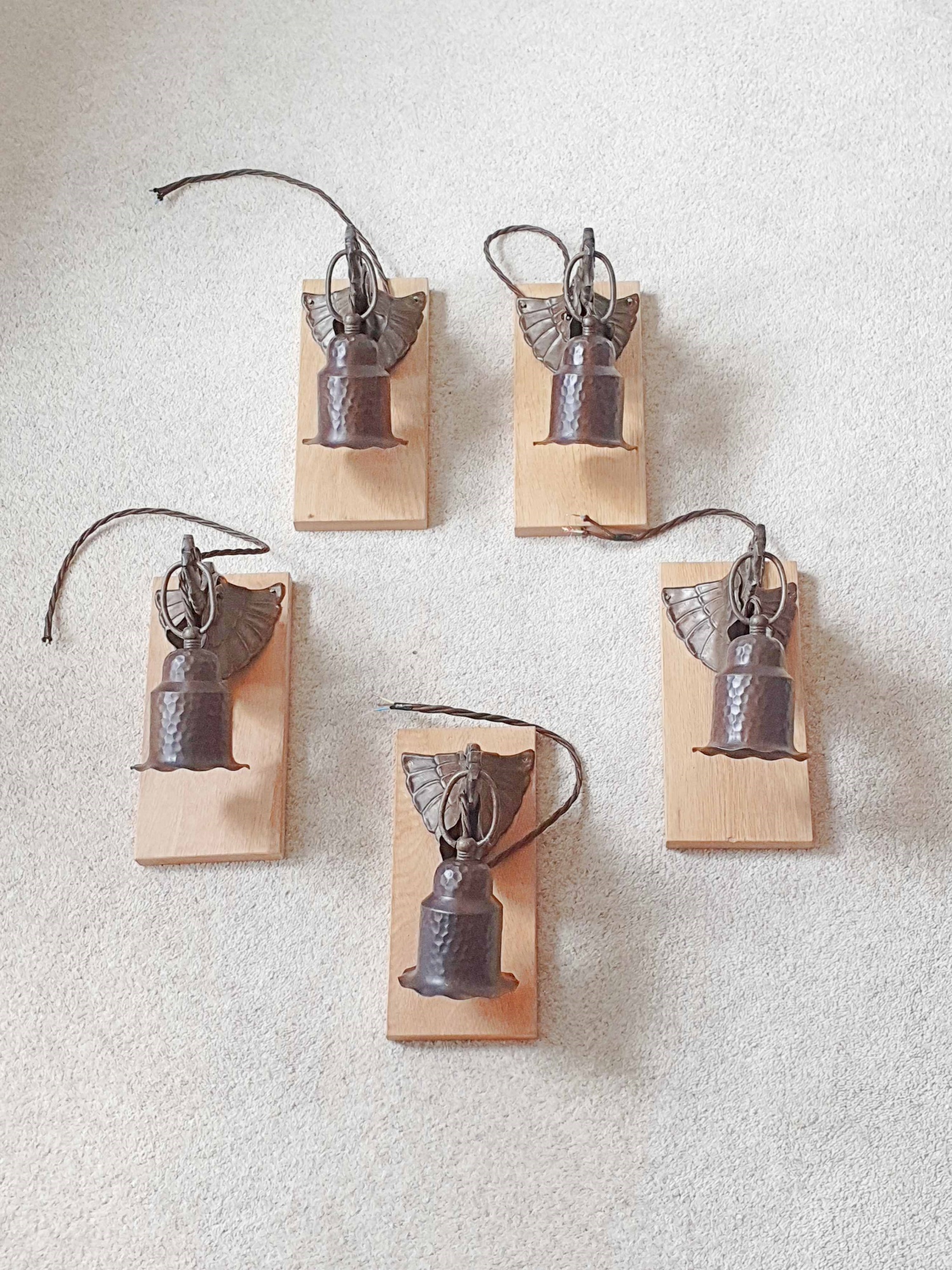 Unsigned | 5 Jugendstil Wall Sconces | Austria/Germany c.1905 | SOLD - Image 5