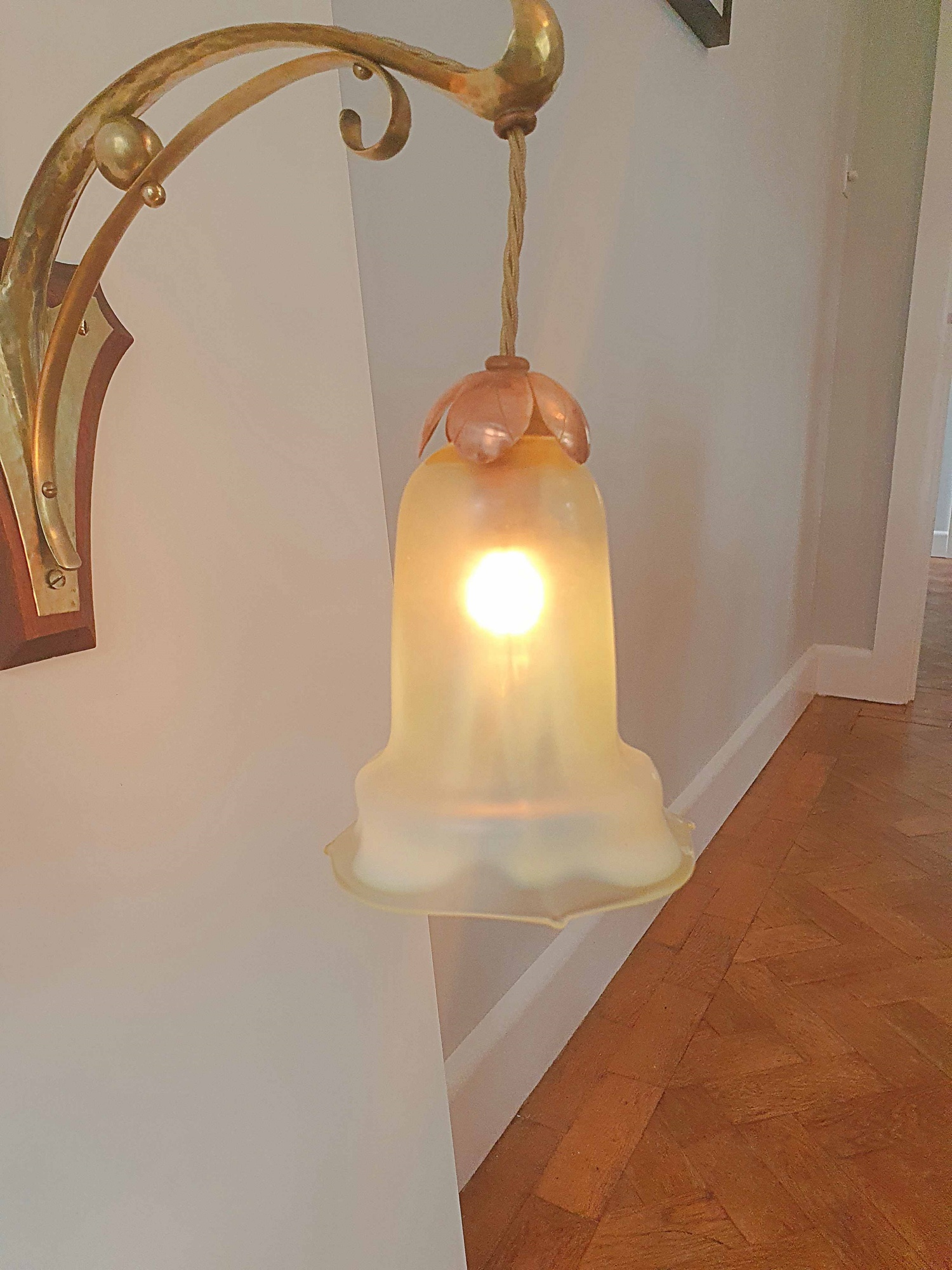 Unsigned | Arts & Crafts Wall Light | England c.1900 | SOLD - Image 11