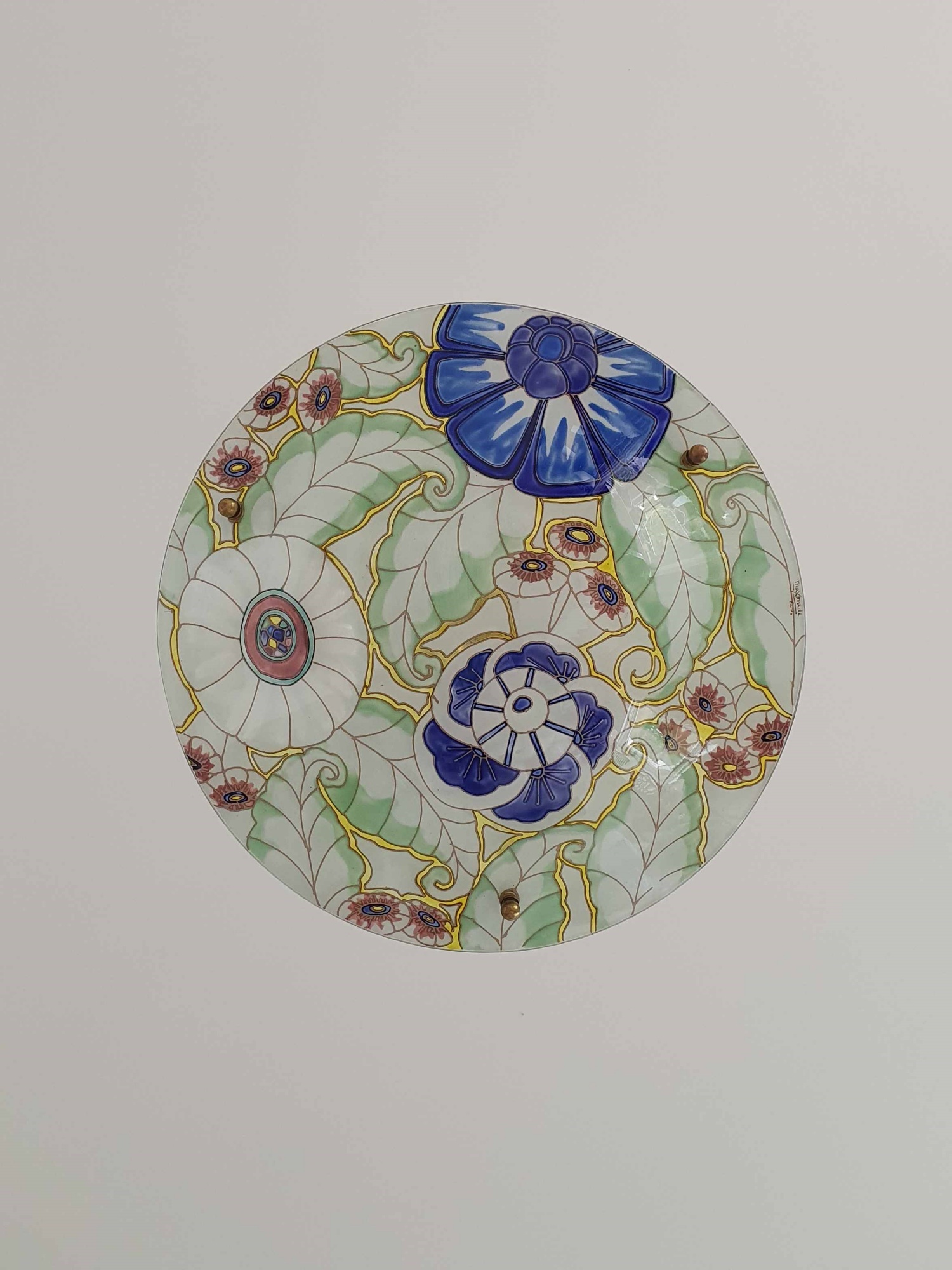 Maxonade Verrier D’Art, Paris | Art Deco Plafonnier | France c.1935 | SOLD - Image 4