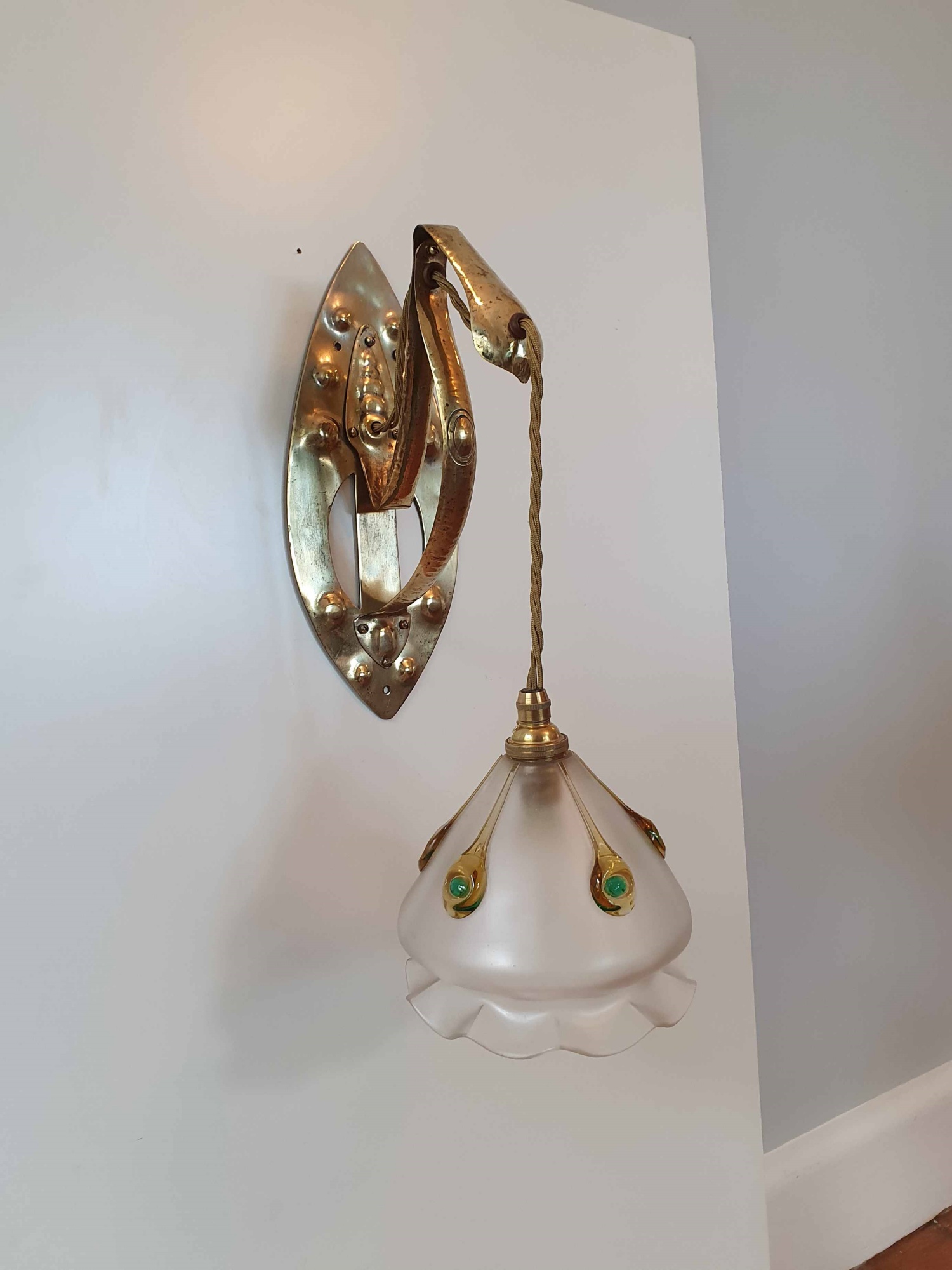 Stuart & Sons, Birmingham | Arts & Crafts Wall Light | England c.1900 | SOLD - Image 3