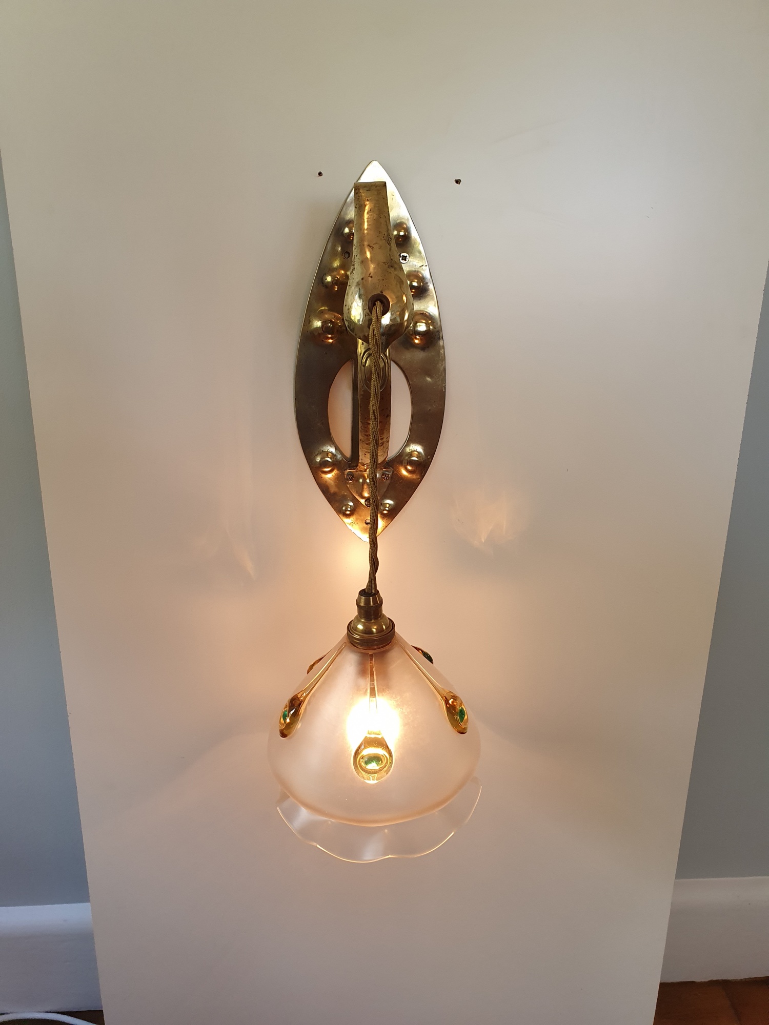 Stuart & Sons, Birmingham | Arts & Crafts Wall Light | England c.1900 | SOLD - Image 6