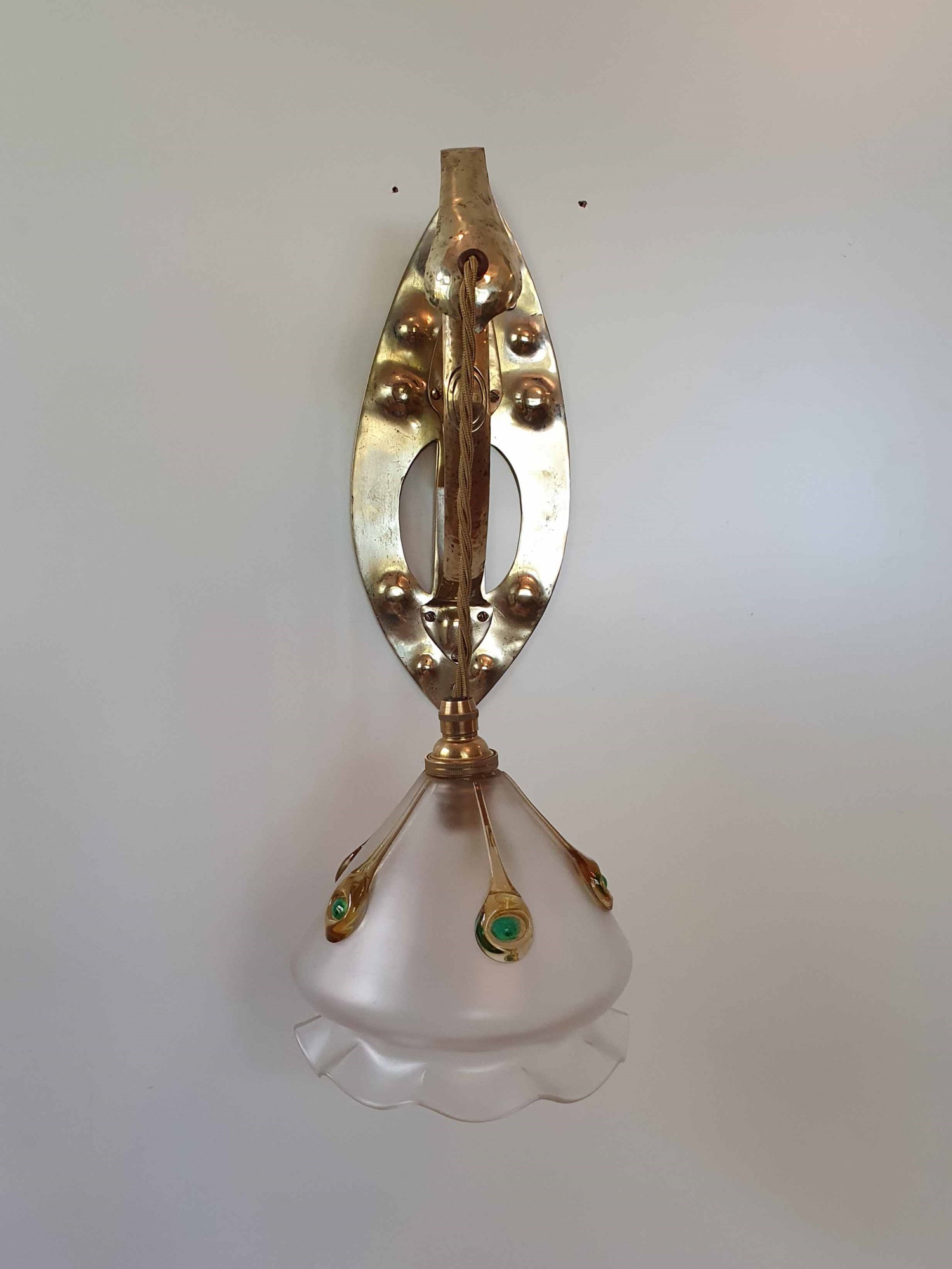 Stuart & Sons, Birmingham | Arts & Crafts Wall Light | England c.1900 | SOLD - Image 8