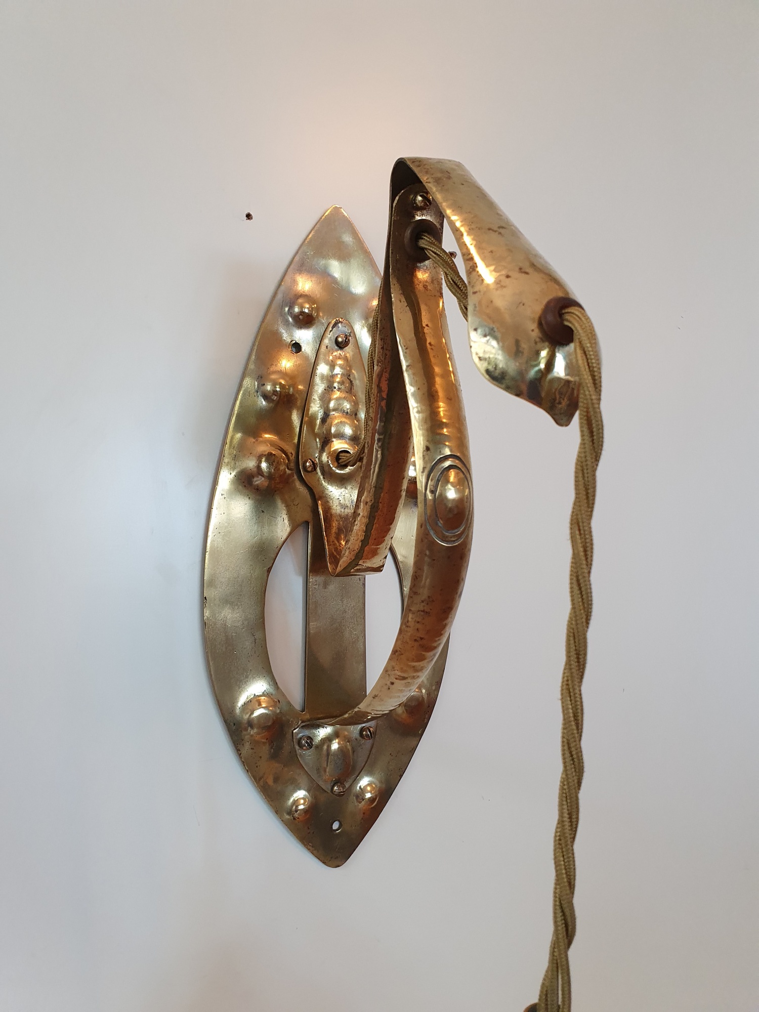 Stuart & Sons, Birmingham | Arts & Crafts Wall Light | England c.1900 | SOLD - Image 9