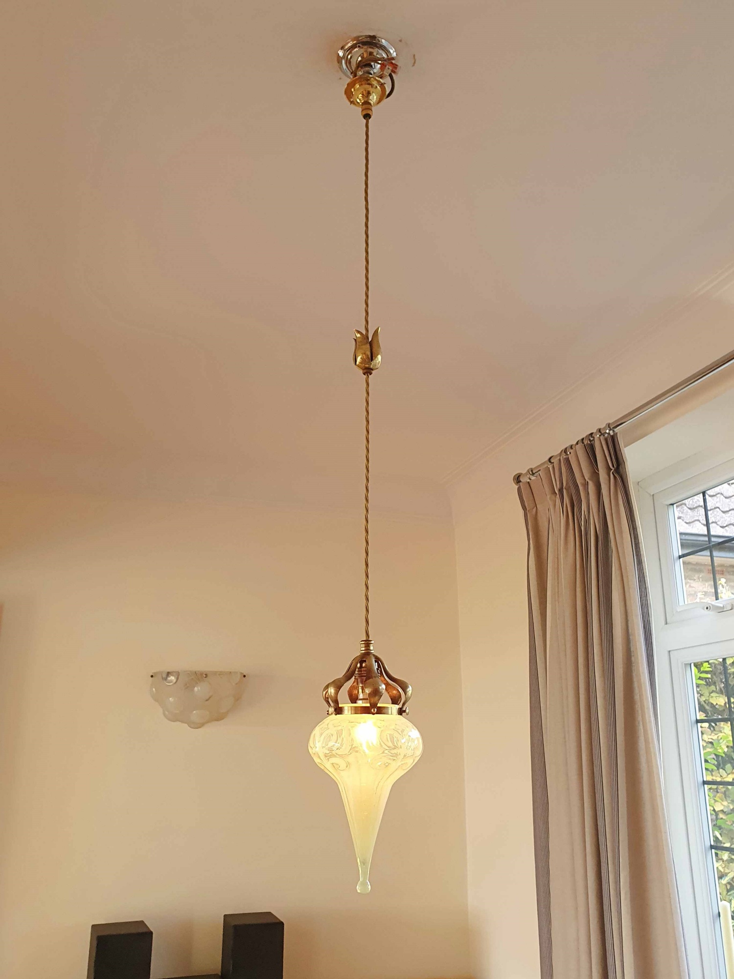 Best & Lloyd with John Walsh Walsh | Arts & Crafts Pendant Lampshade | England c.1900 | SOLD - Image 2