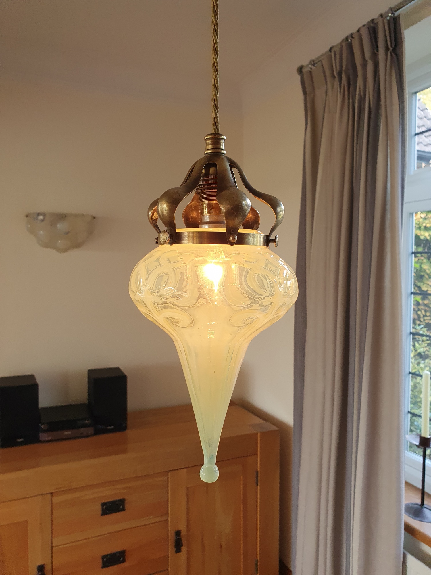 Best & Lloyd with John Walsh Walsh | Arts & Crafts Pendant Lampshade | England c.1900 | SOLD - Image 6