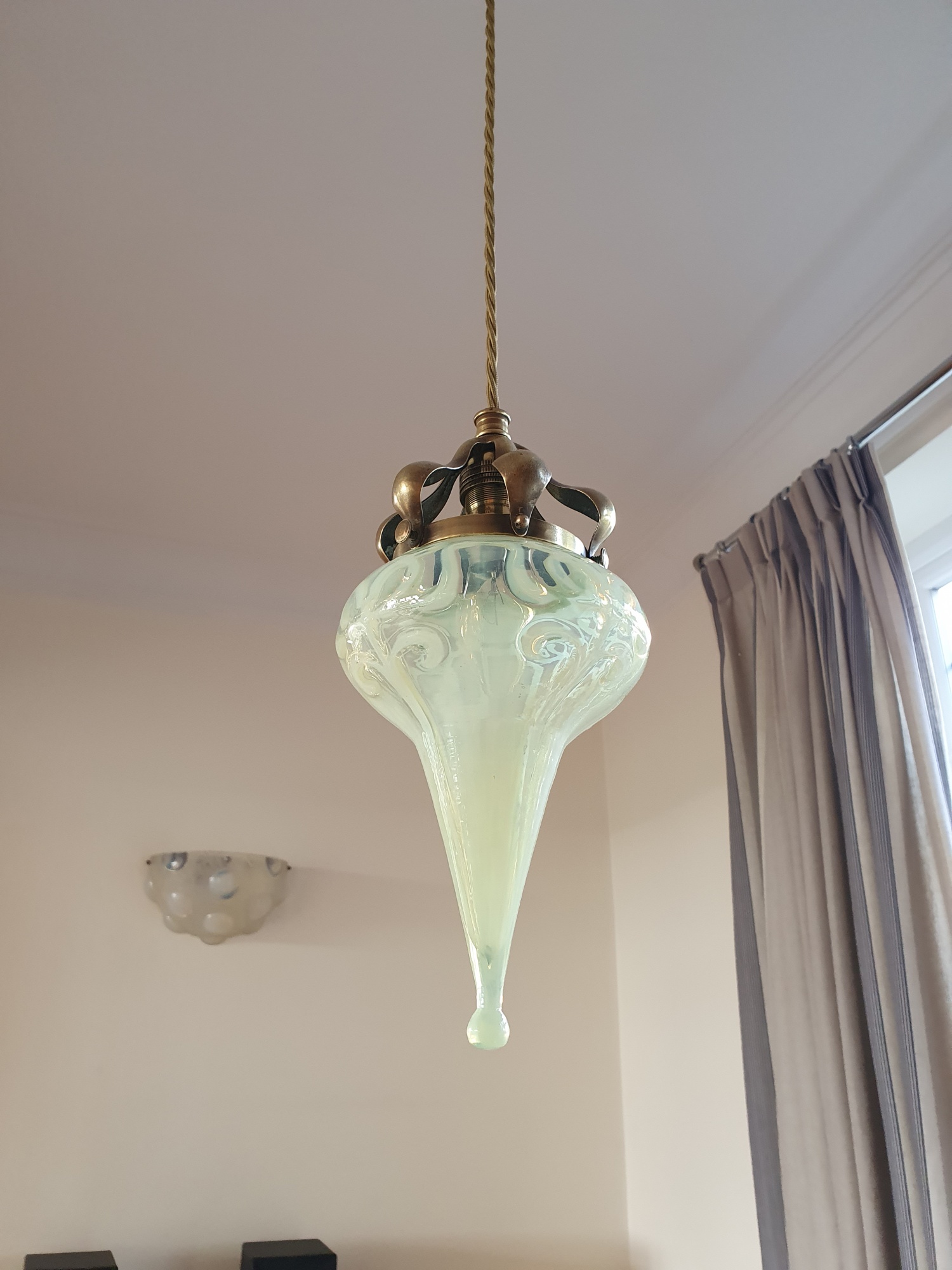 Best & Lloyd with John Walsh Walsh | Arts & Crafts Pendant Lampshade | England c.1900 | SOLD - Image 8