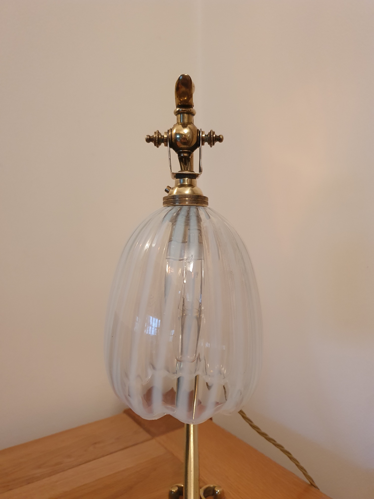 Style of W.A.S Benson | Arts & Crafts Desk Lamp | France c.1900 | SOLD - Image 5