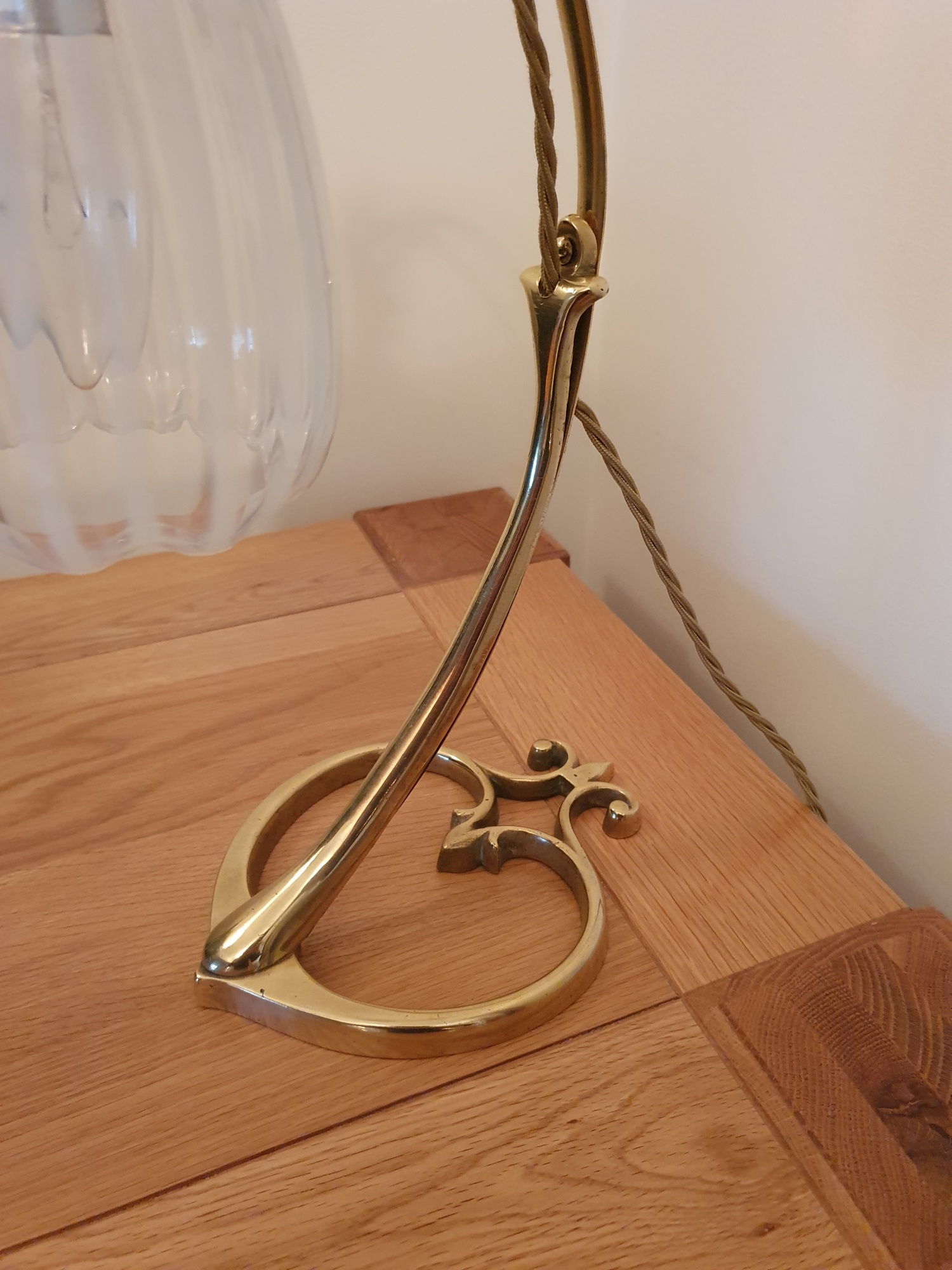 Style of W.A.S Benson | Arts & Crafts Desk Lamp | France c.1900 | SOLD - Image 6