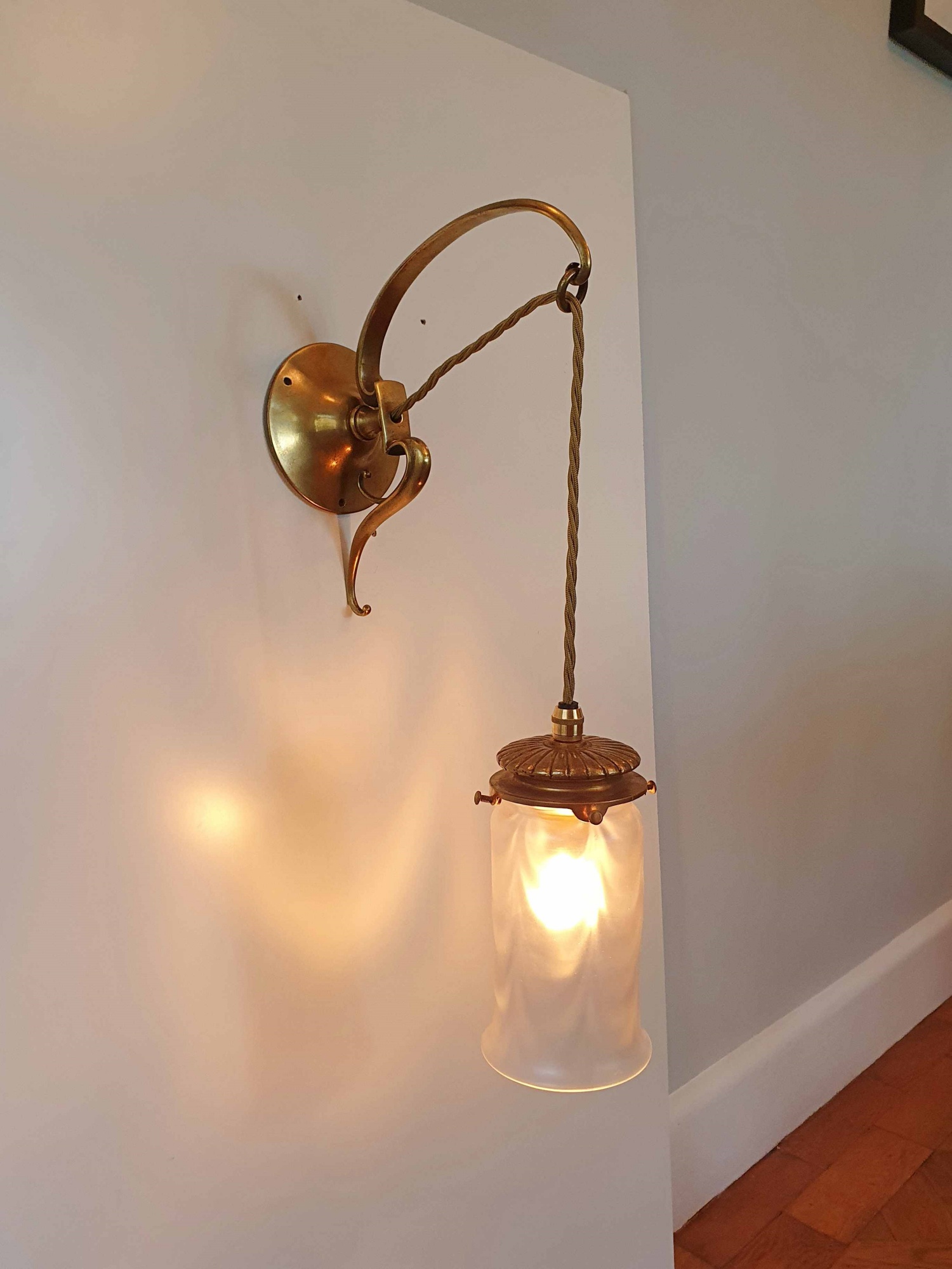 Style of The Birmingham Guild of Handicraft | Arts & Crafts Wall Light | England c.1900 | SOLD - Image 2