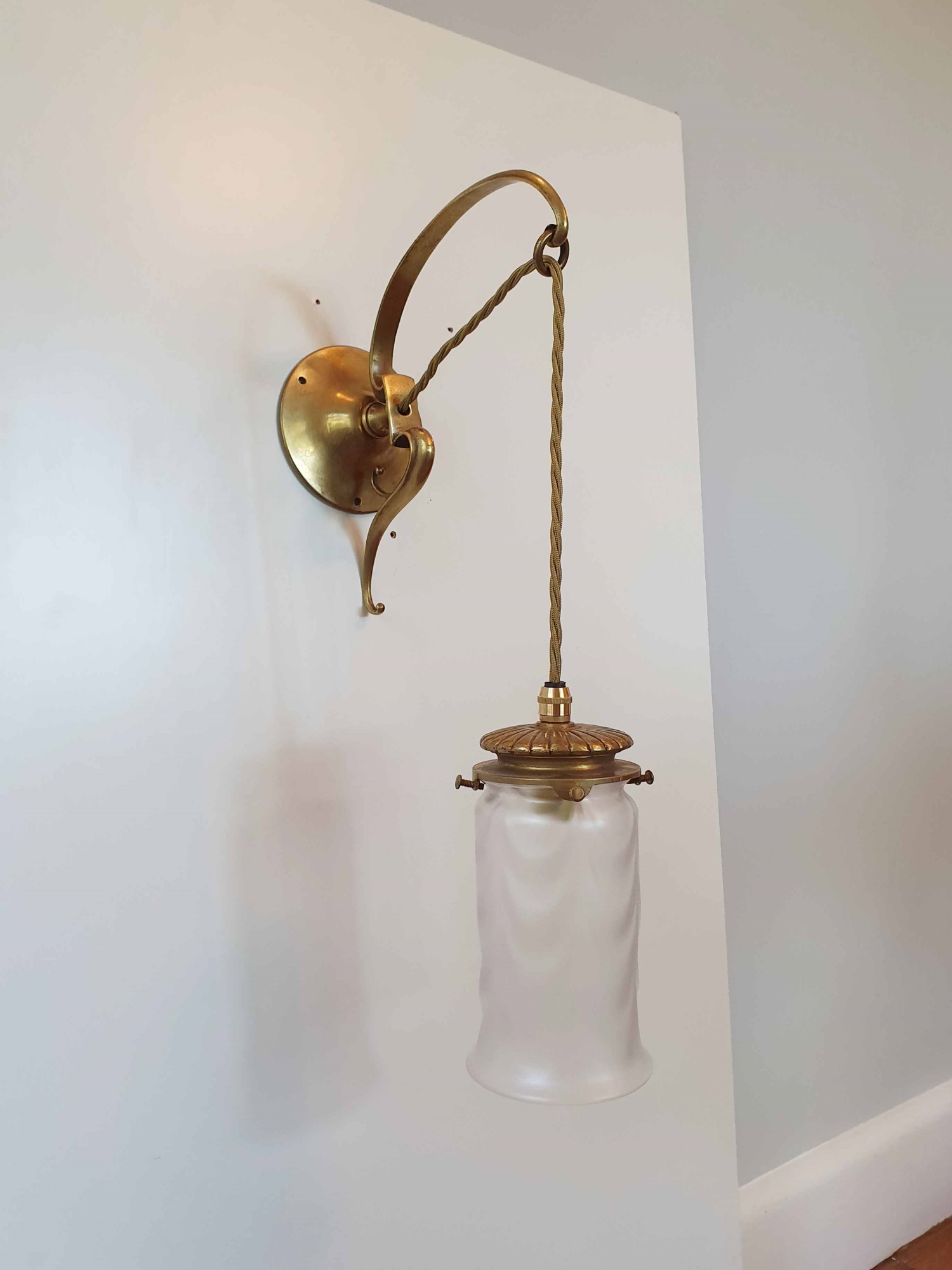 Style of The Birmingham Guild of Handicraft | Arts & Crafts Wall Light | England c.1900 | SOLD - Image 3