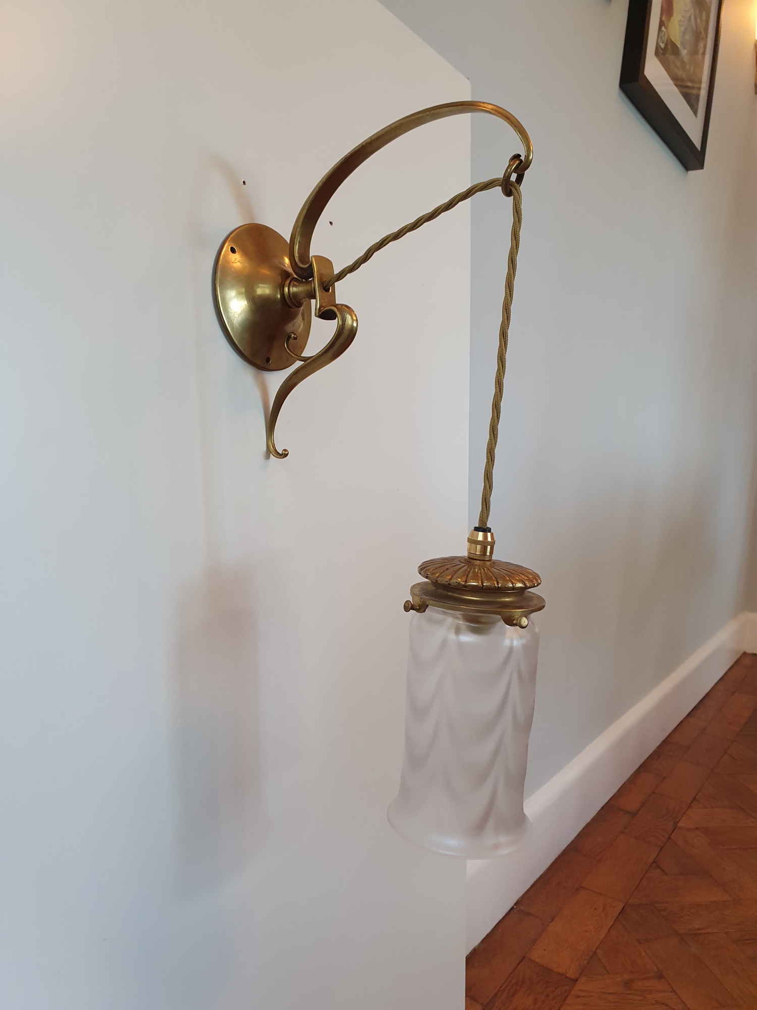 Style of The Birmingham Guild of Handicraft | Arts & Crafts Wall Light | England c.1900 | SOLD - Image 5