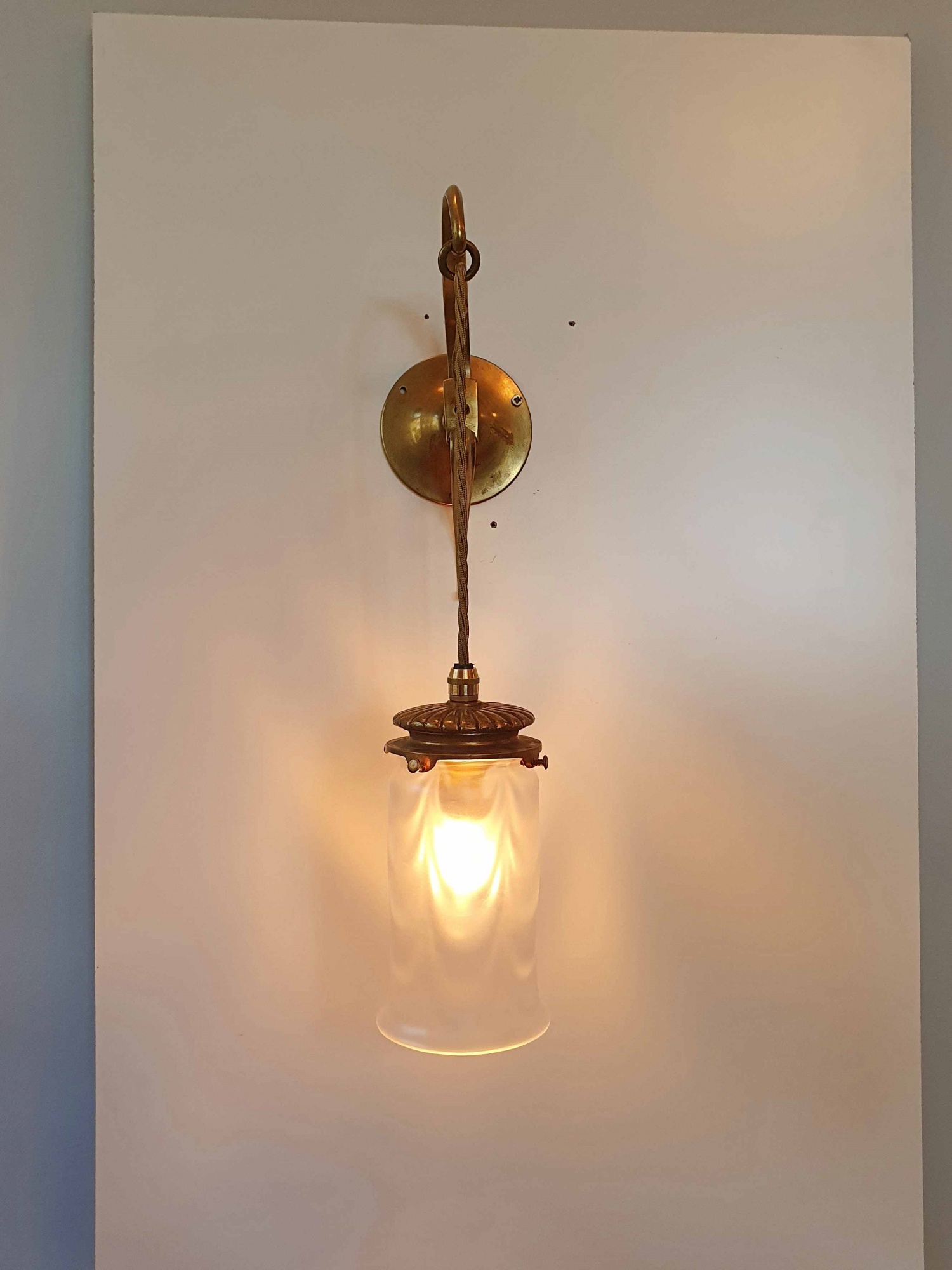 Style of The Birmingham Guild of Handicraft | Arts & Crafts Wall Light | England c.1900 | SOLD - Image 6