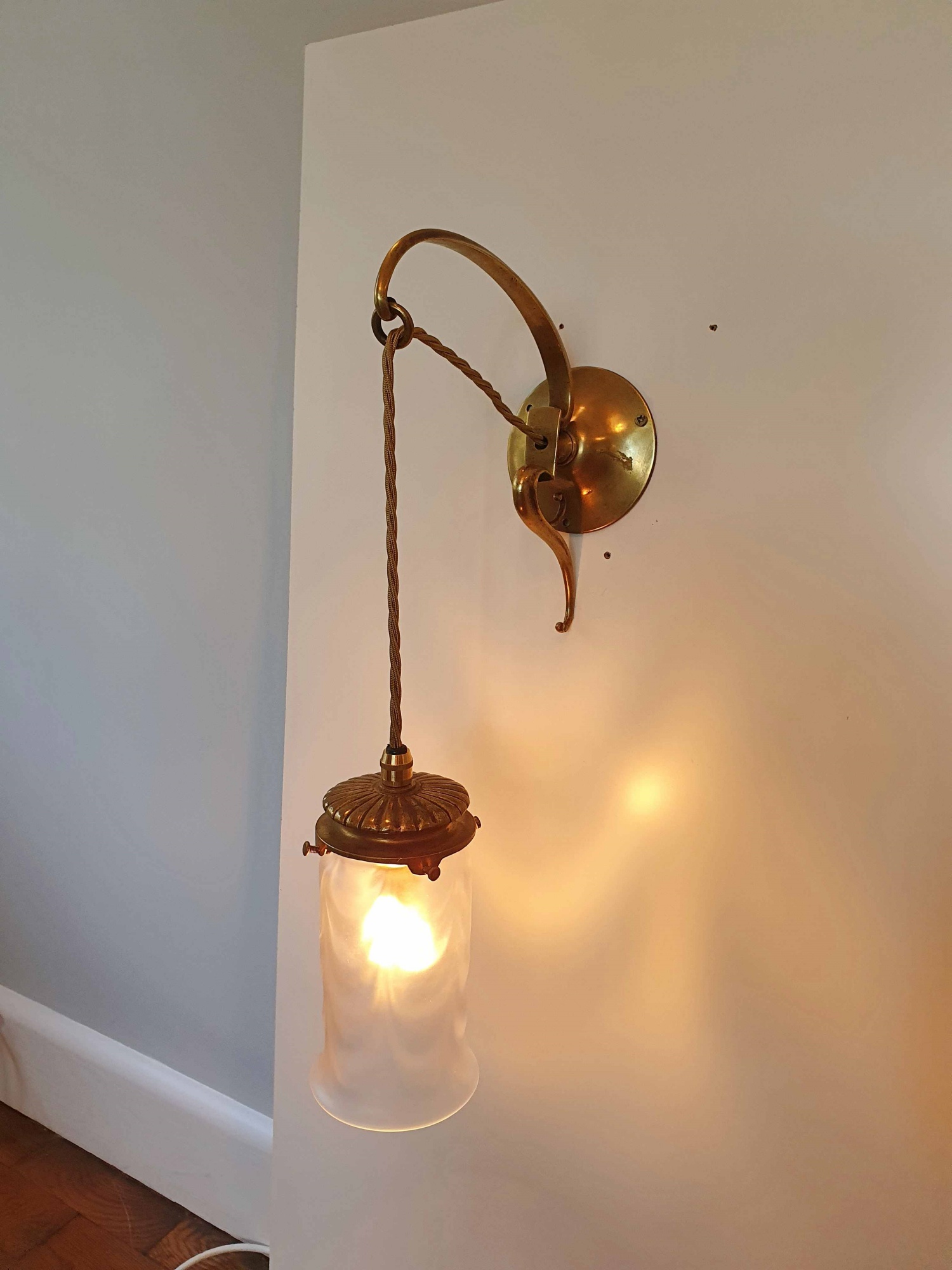 Style of The Birmingham Guild of Handicraft | Arts & Crafts Wall Light | England c.1900 | SOLD - Image 10