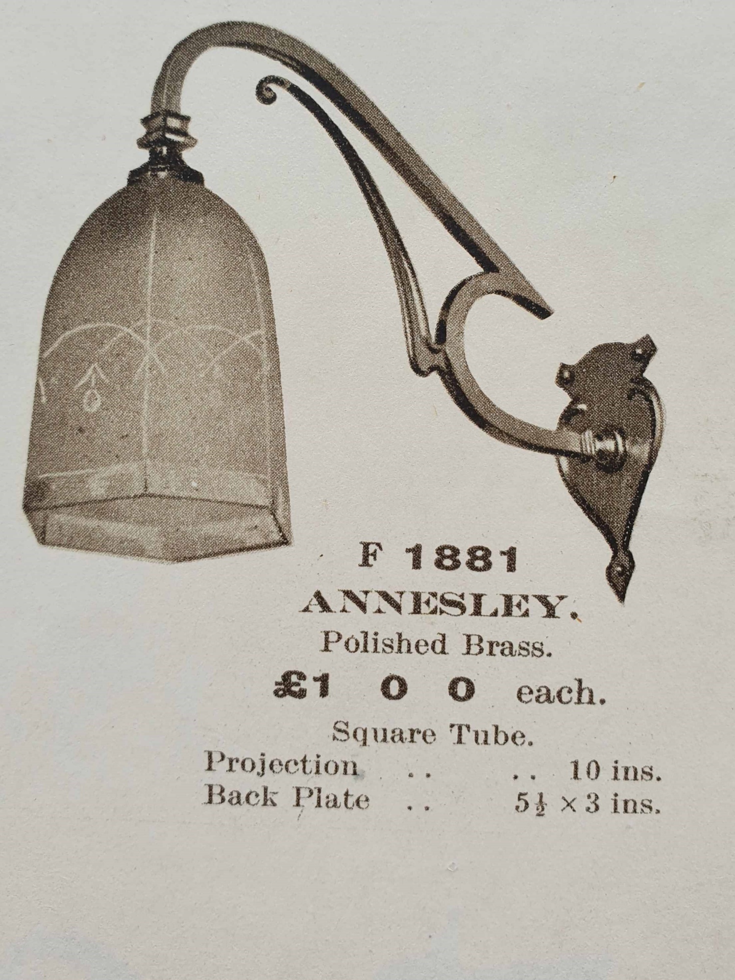 The General Electric Company (G.E.C) | 2 Cast-Brass Wall Lights | England Early c.20th | SOLD - Image 7