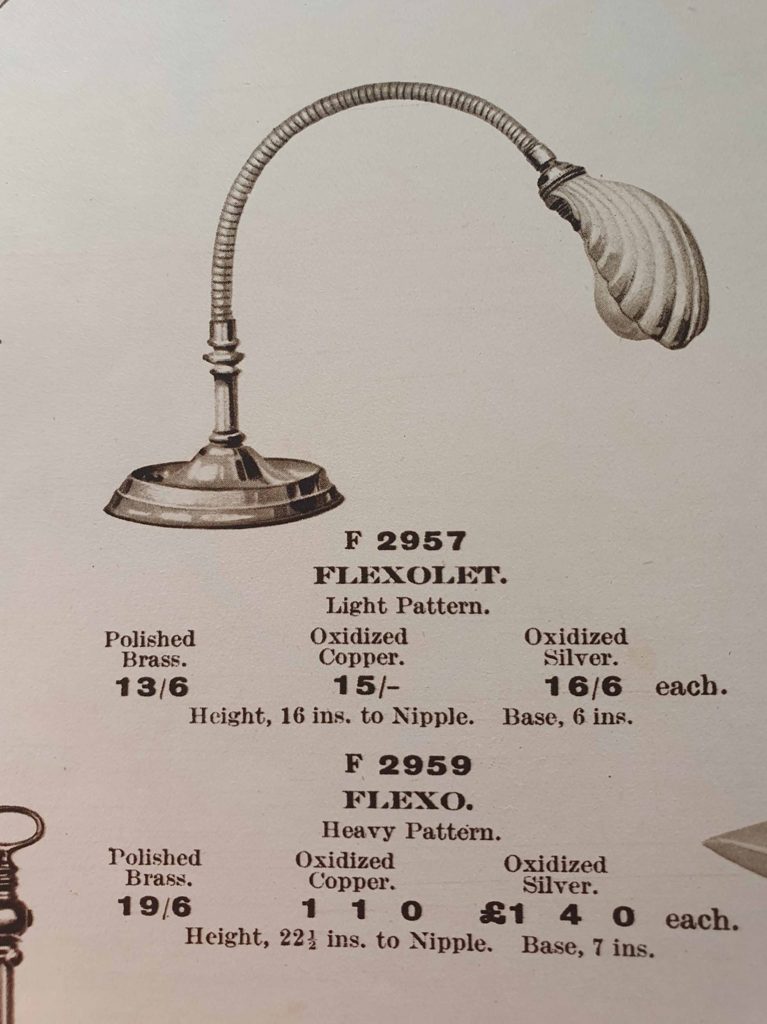 The General Electric Company (G.E.C) | Edwardian Shell Reading Lamp | England c.1925 | SOLD - Image 5