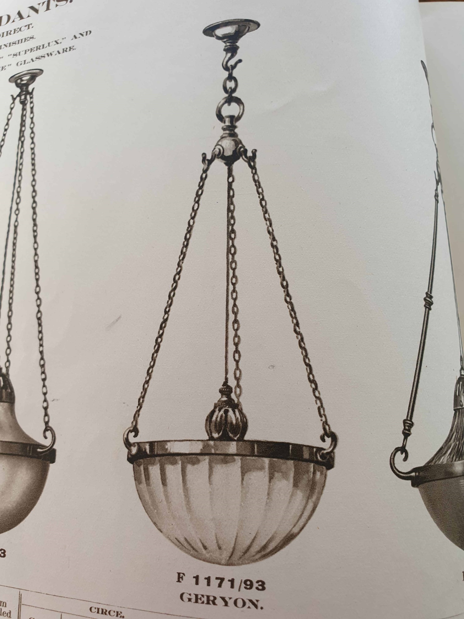 Jefferson & Co. for G.E.C | Moonstone Plafonnier | c.1925 | SOLD - Image 5