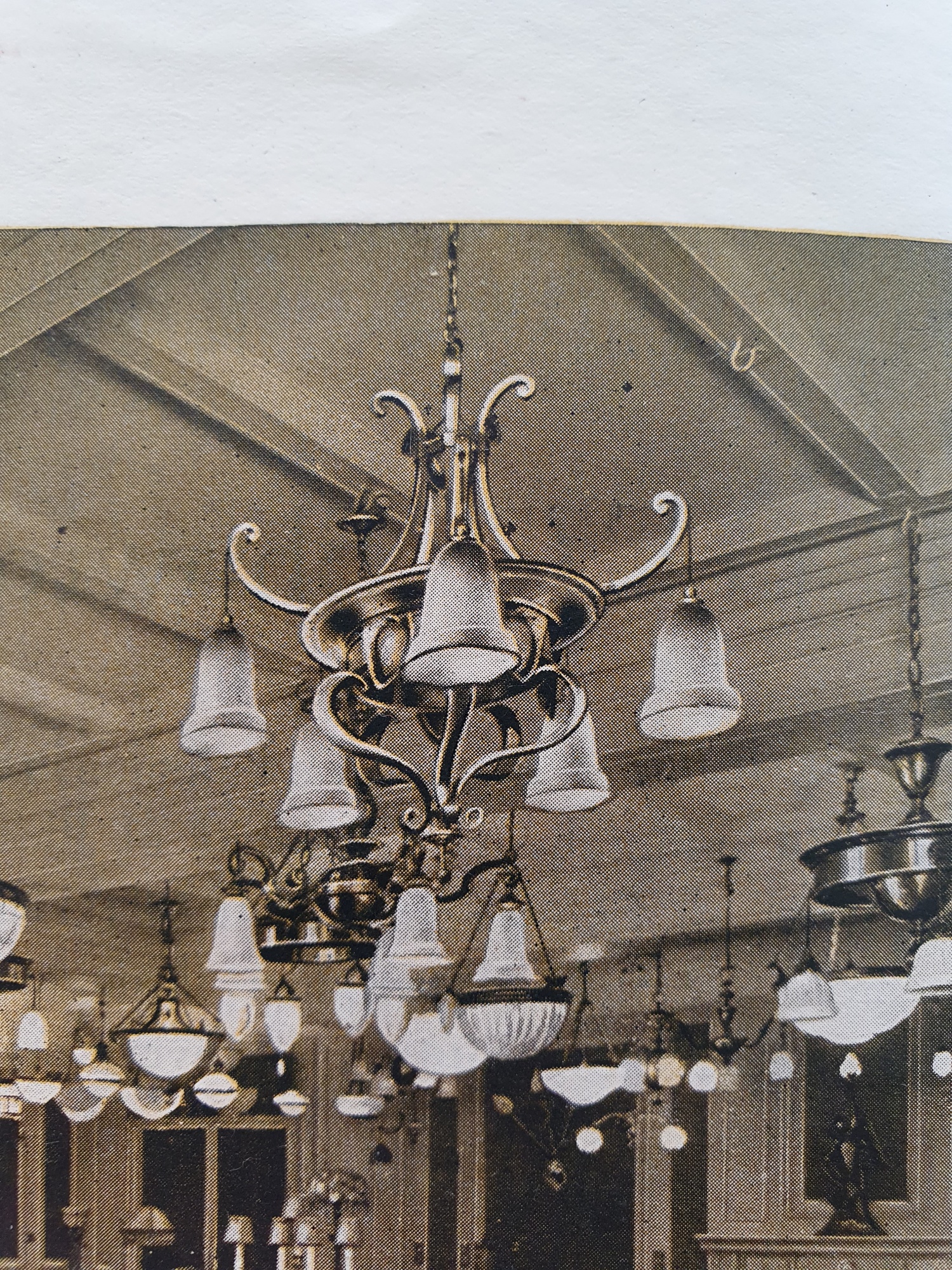 The General Electric Company (G.E.C) | 5 Branch Chandelier | England c.1920 | Sold - Image 9