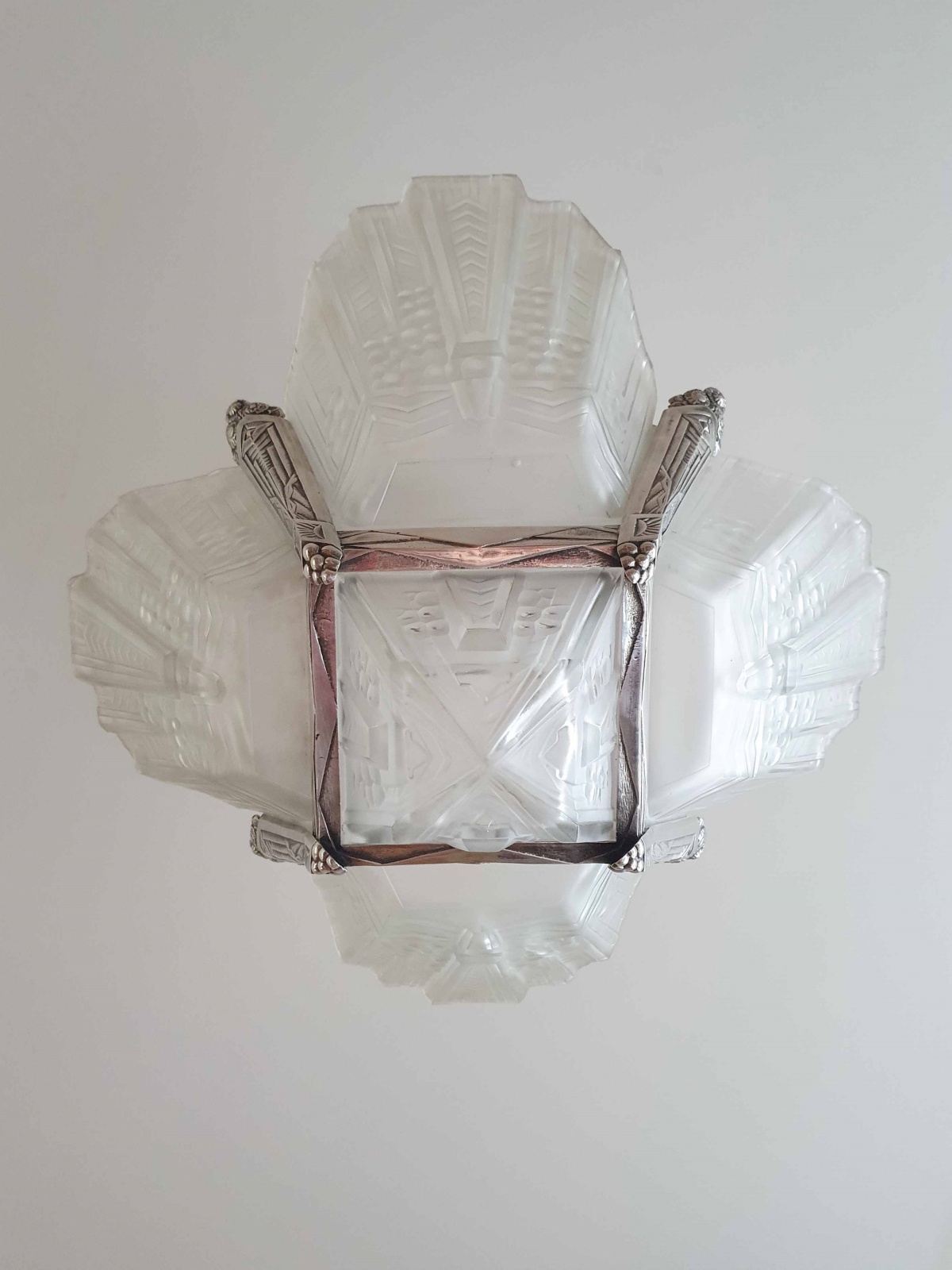 Etablissement Jean Gauthier (E.J.G) | Art Deco Chandelier | France c.1930 - Image 6