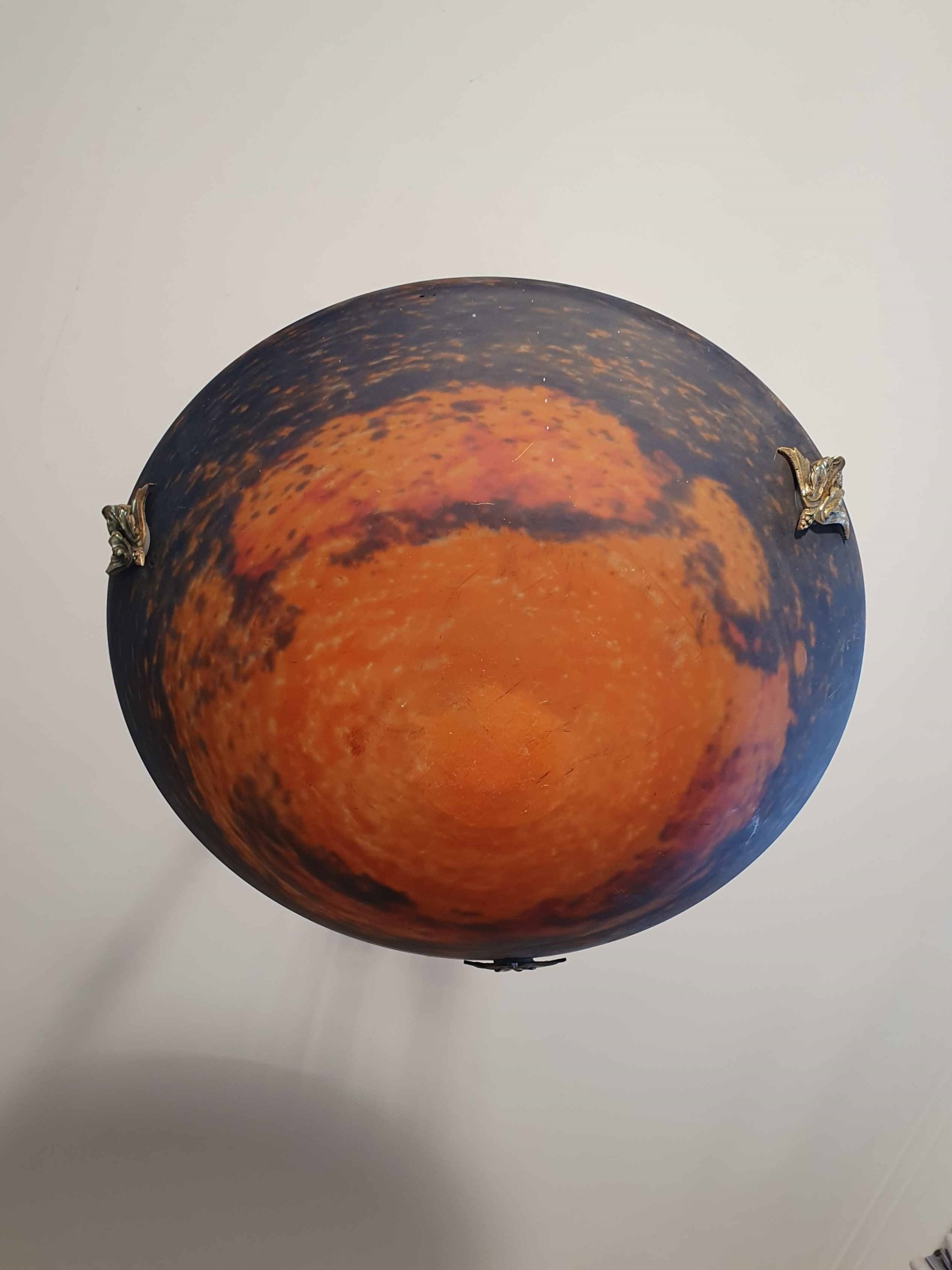 Muller Frères, Luneville | Pate-de-verre Plafonnier | France c.1930 | SOLD - Image 6