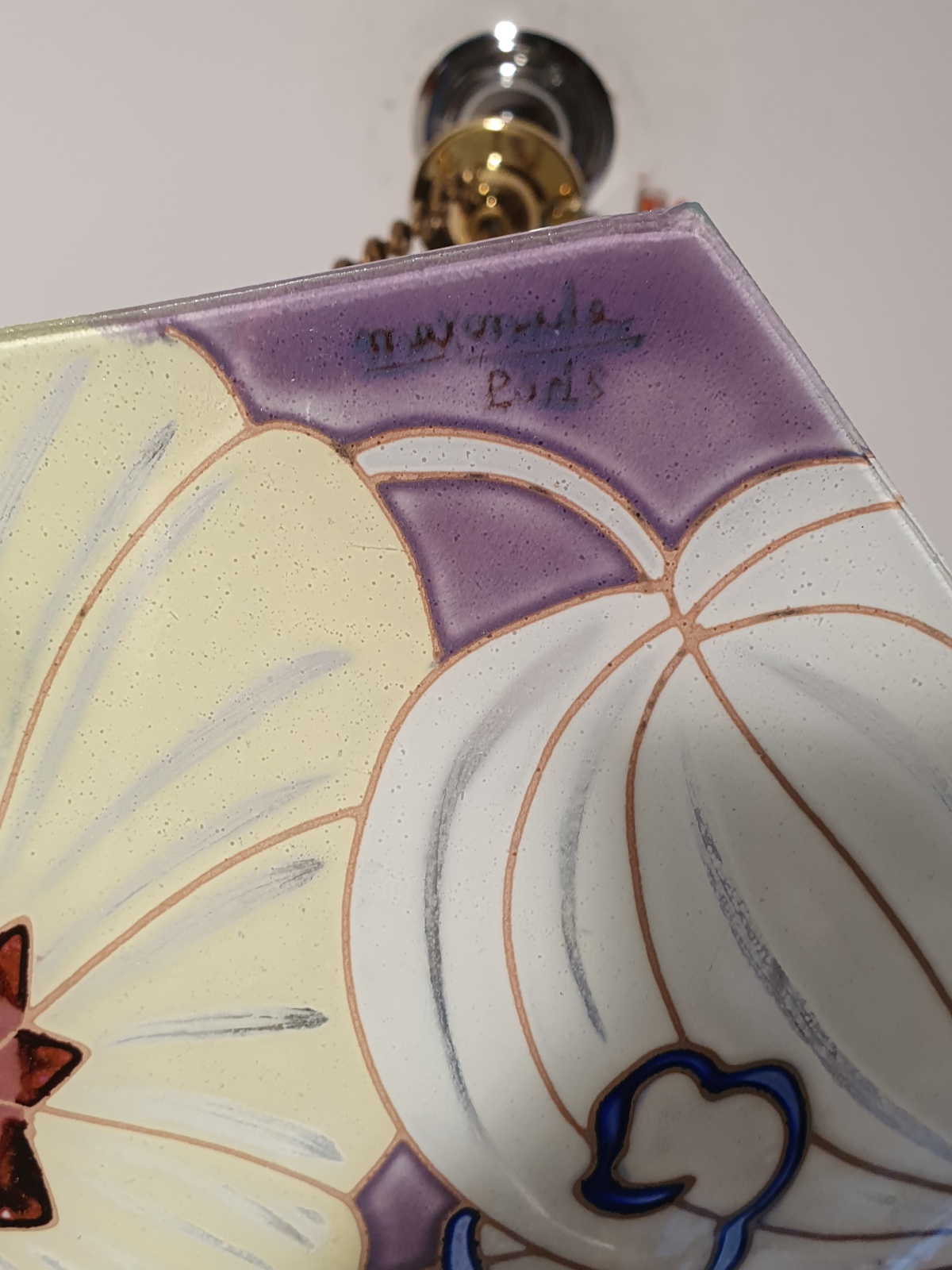 Maxonade Verrier D’Art, Paris | Art Deco Plafonnier | France c.1935 | SOLD - Image 5