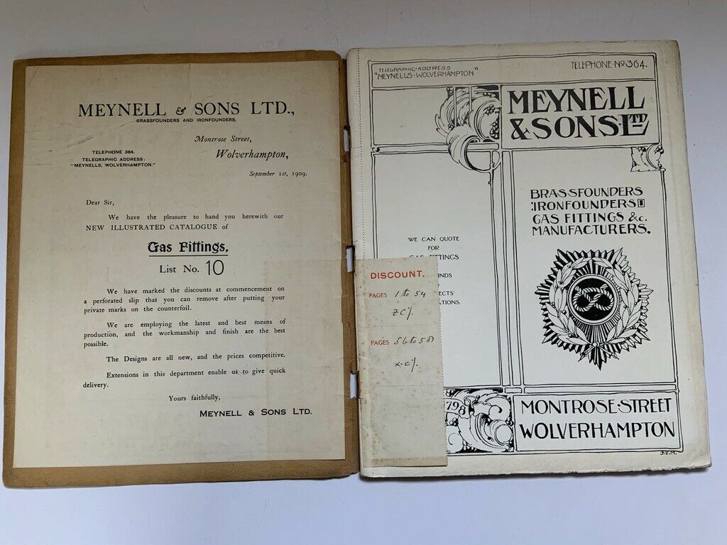 Style of Meynell & Sons, Wolverhampton | Art Nouveau 3 Branch Gas Ceiling Light | England c.1910 | SOLD - Image 12