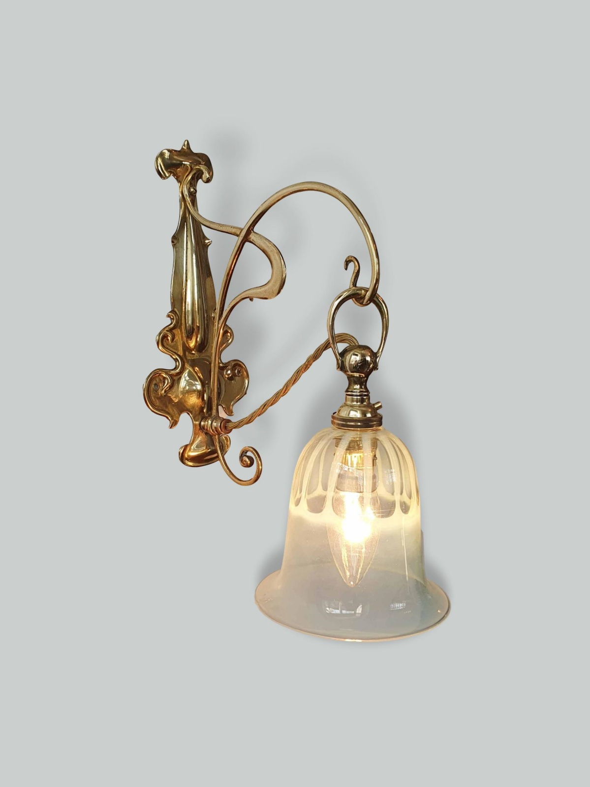 Unsigned | Art Nouveau Wall Light | England c.1905 | SOLD - Image 3