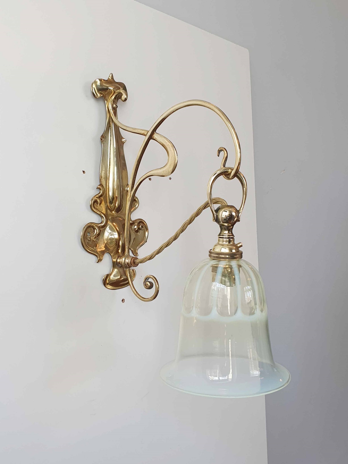 Unsigned | Art Nouveau Wall Light | England c.1905 | SOLD - Image 4