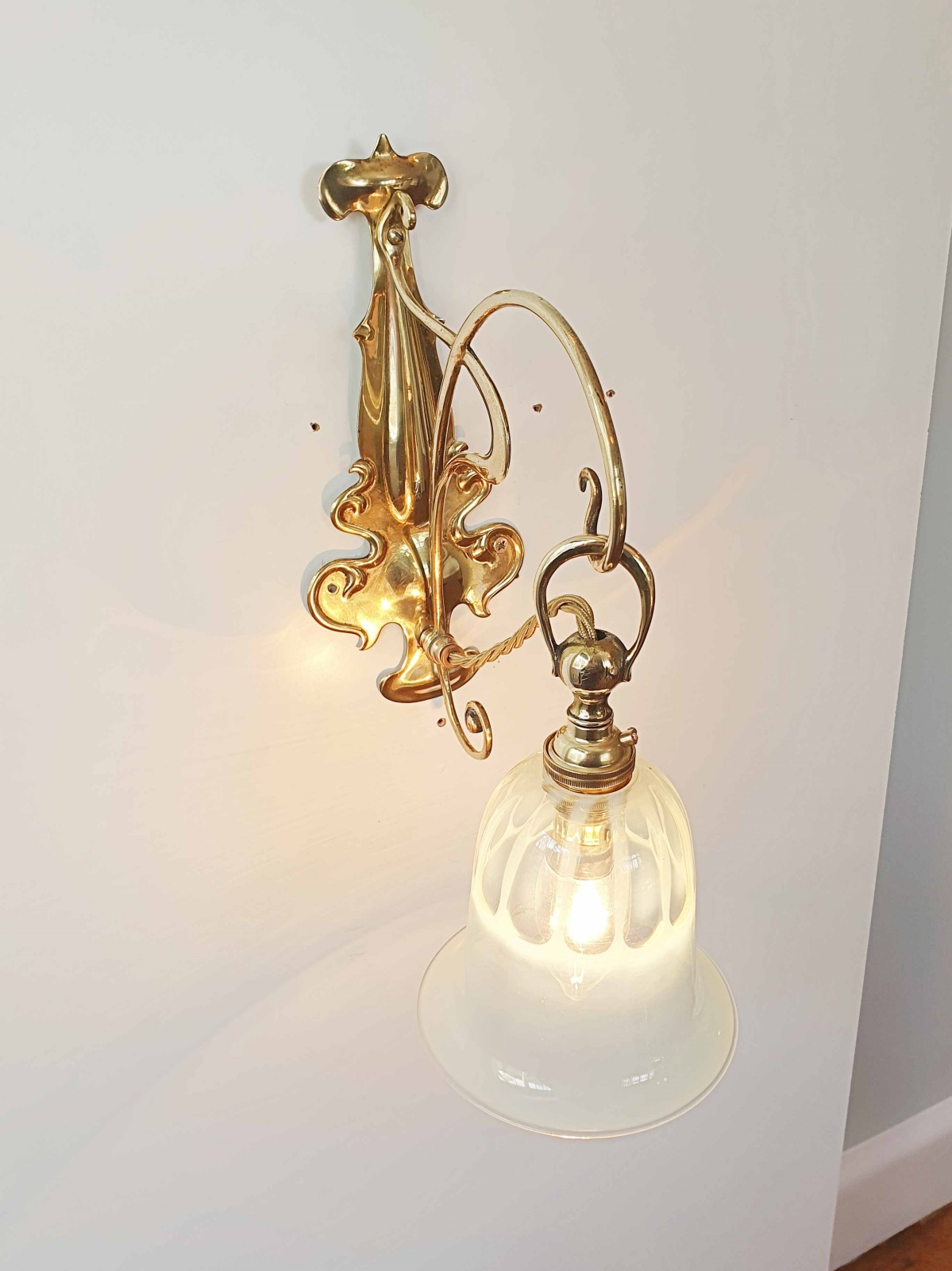 Unsigned | Art Nouveau Wall Light | England c.1905 | SOLD - Image 6