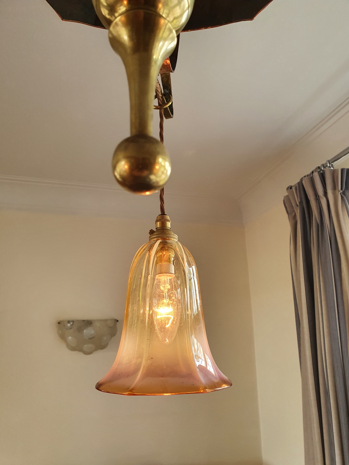 Style of The Birmingham Guild of Handicraft | Arts & Crafts Electrolier | England c.1900 - Image 10