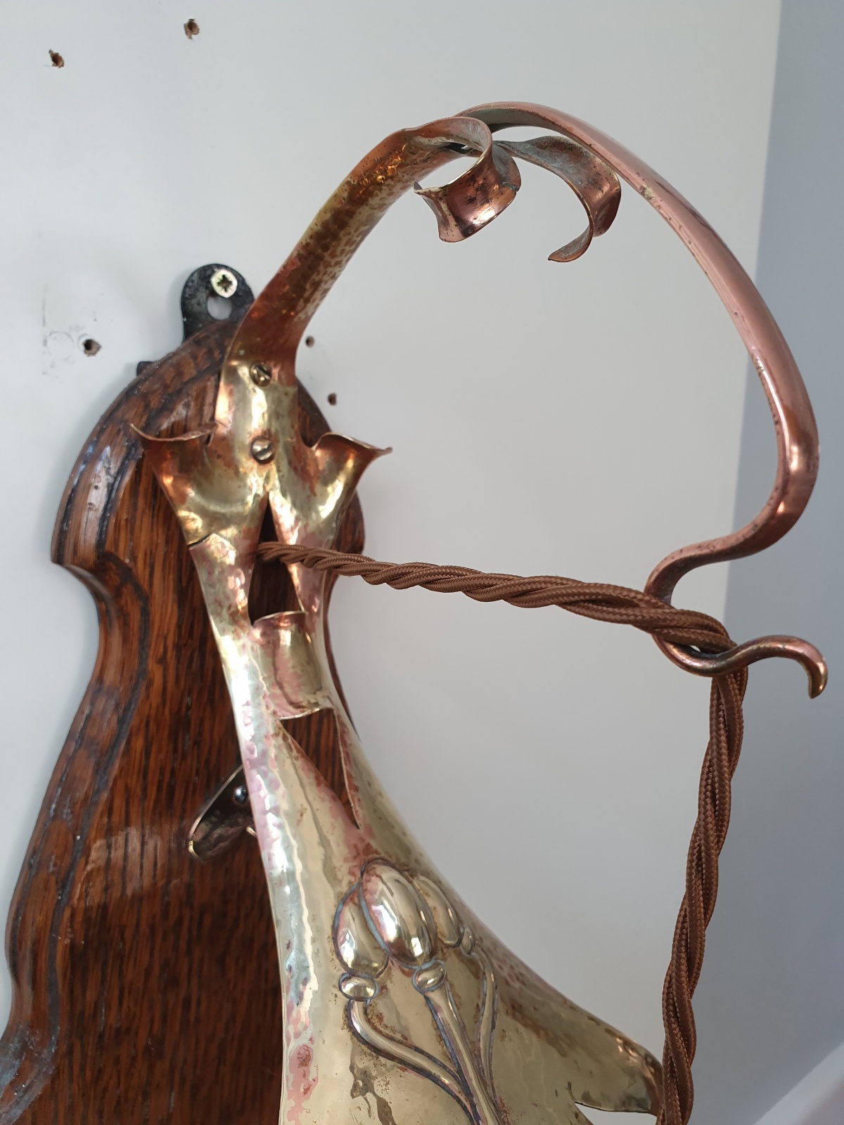 Unsigned | Arts & Crafts Wall Light | As Found | SOLD - Image 9