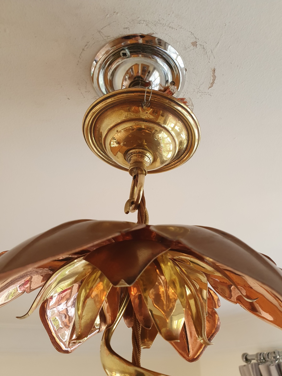 W.A.S Benson with James Powell & Sons | A Copper & Brass Hall Lantern | England c.1900 | SOLD - Image 10