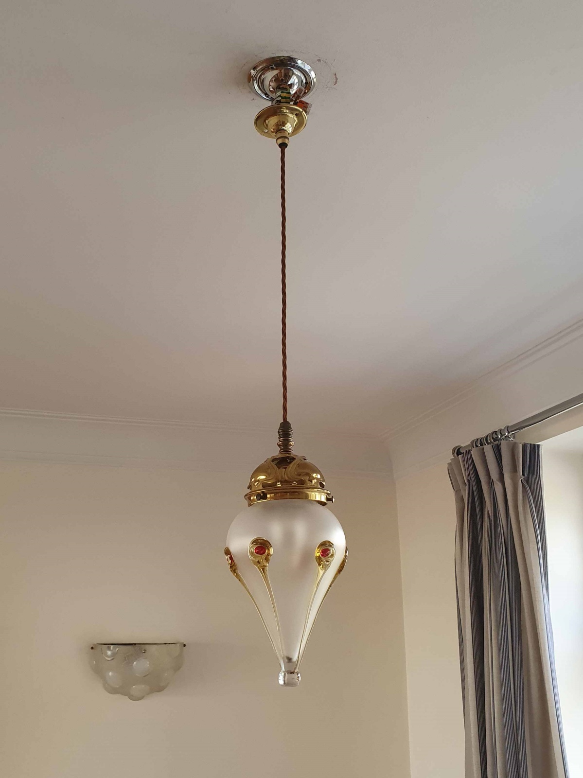 Stuart & Sons, Birmingham | Art Nouveau Pendant Lampshade | England 1902 | SOLD - Image 3