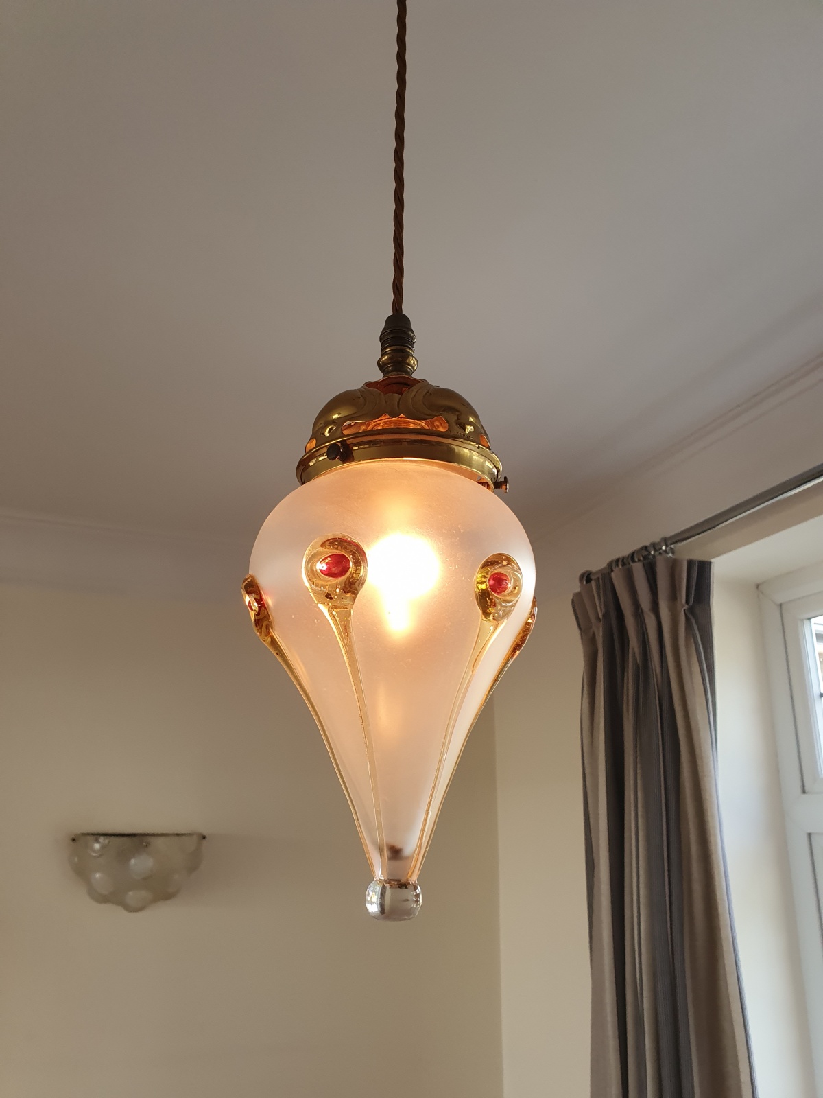 Stuart & Sons, Birmingham | Art Nouveau Pendant Lampshade | England 1902 | SOLD - Image 5