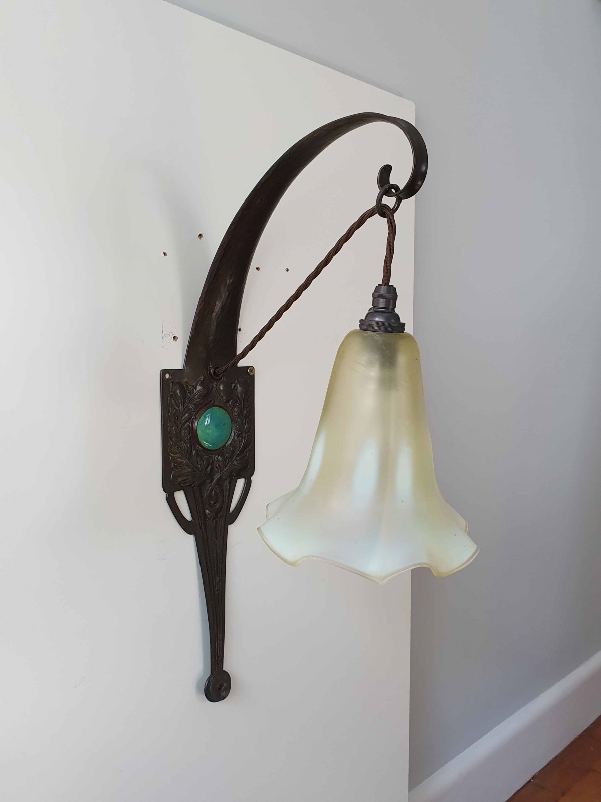 Style of John Pearson for The Guild of Handicraft | Arts & Crafts Wall light | England c.1905 | SOLD - Image 3