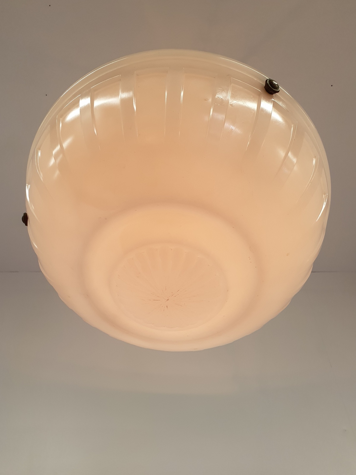 Jefferson & Co. | Monumental "Moonstone" Plafonnier | England c.1925 | SOLD - Image 5