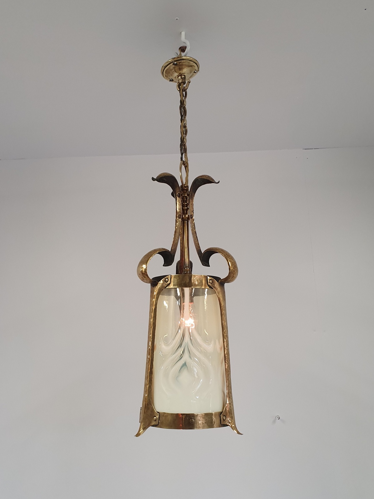 Attributed William Whitehouse & Co. with John Walsh Walsh | Arts & Crafts Lantern | England c.1900 | SOLD - Image 2