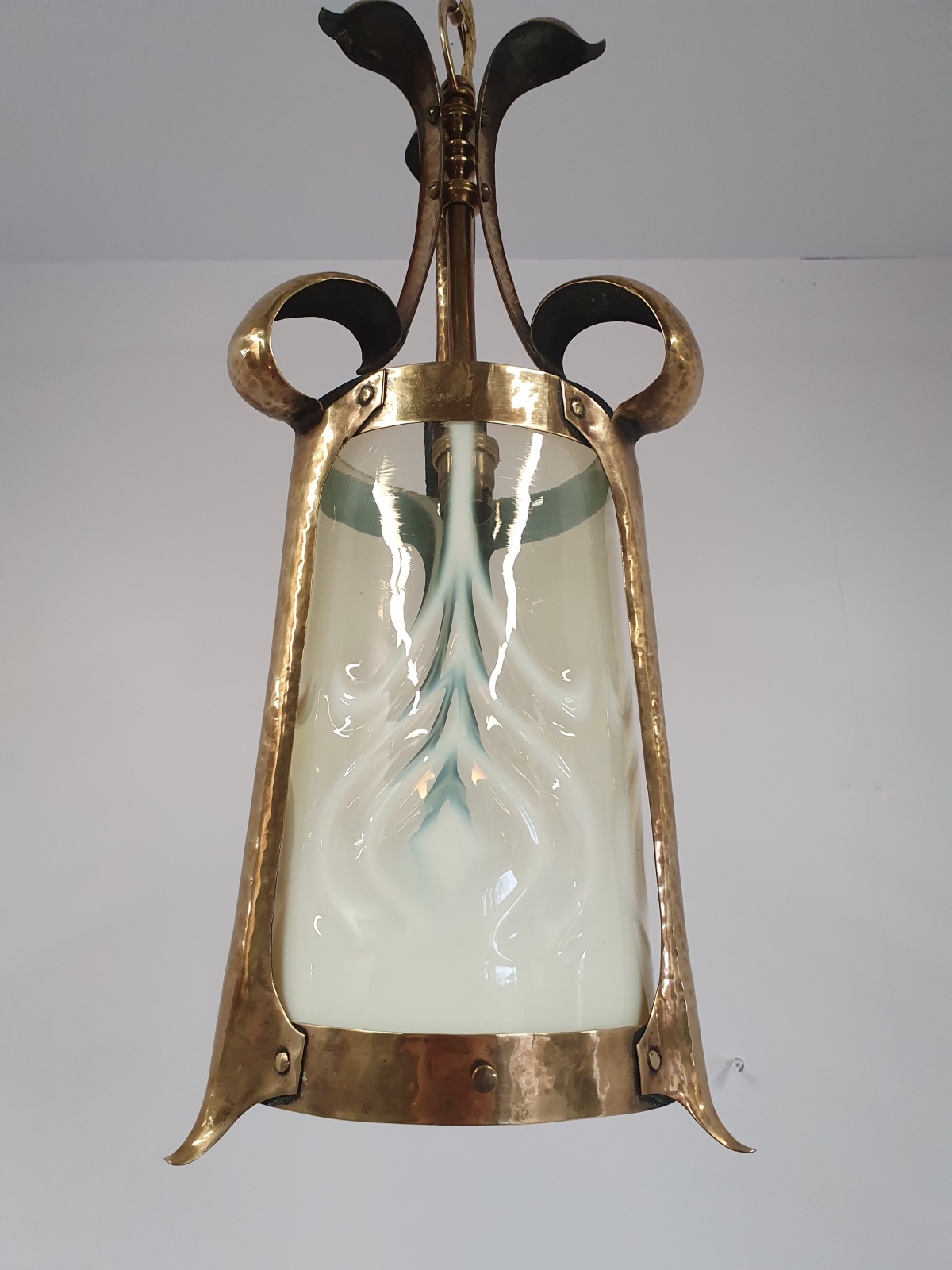 Attributed William Whitehouse & Co. with John Walsh Walsh | Arts & Crafts Lantern | England c.1900 | SOLD - Image 6