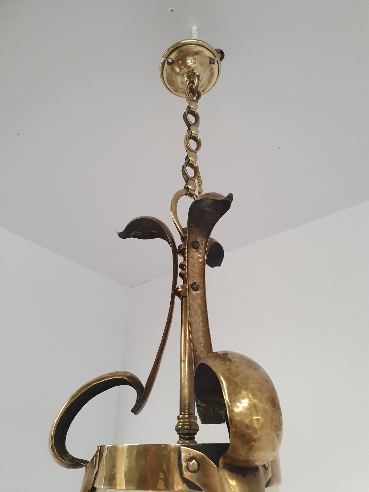 Attributed William Whitehouse & Co. with John Walsh Walsh | Arts & Crafts Lantern | England c.1900 | SOLD - Image 9