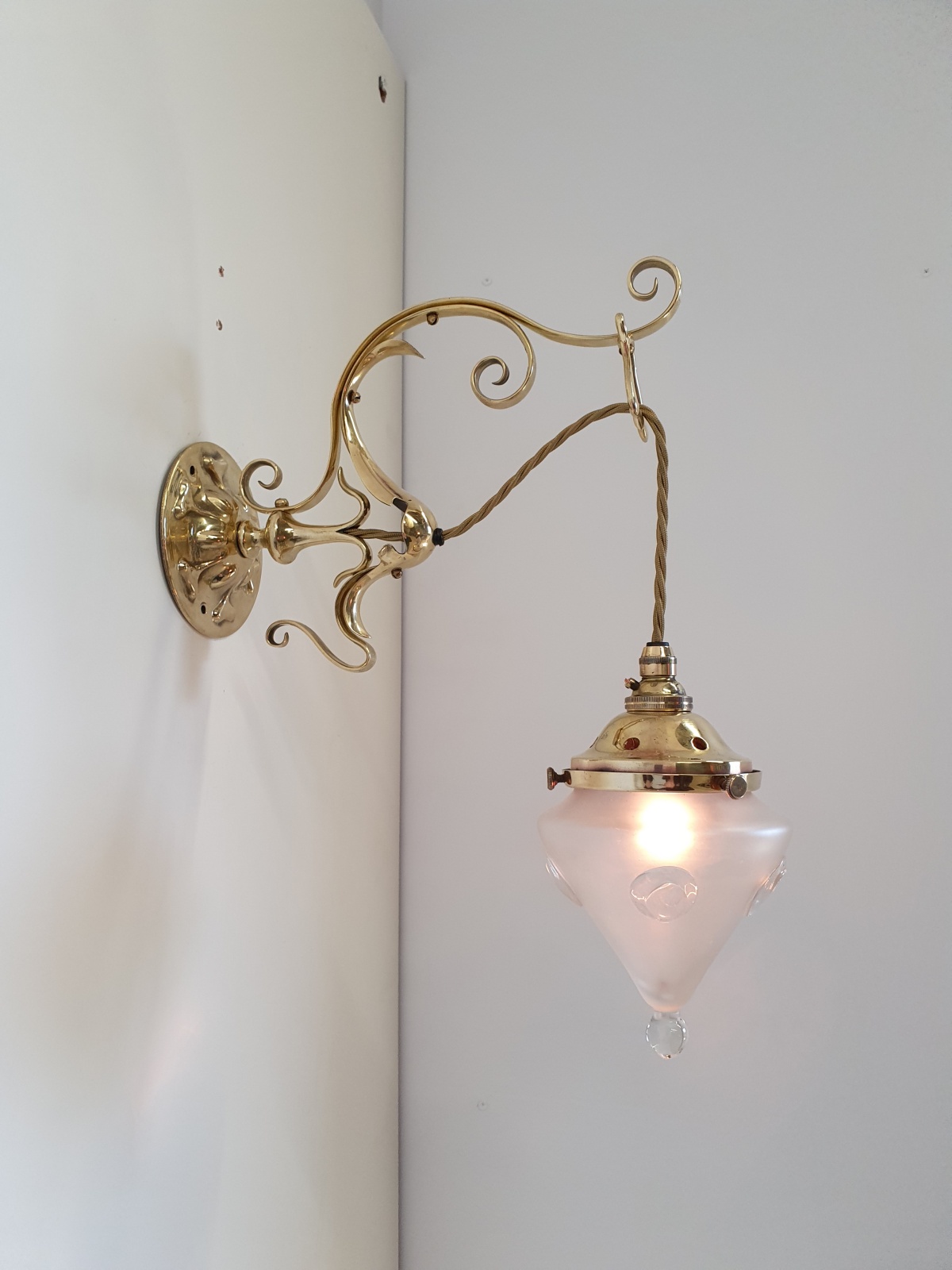 Arthur Jessop Hardwick for Tredean House | Arts & Crafts Wall Lights | England c.1902 | SOLD - Image 2