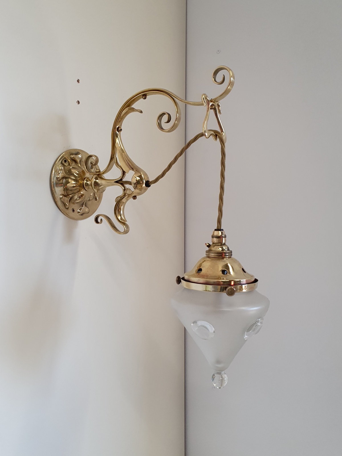 Arthur Jessop Hardwick for Tredean House | Arts & Crafts Wall Lights | England c.1902 | SOLD - Image 5