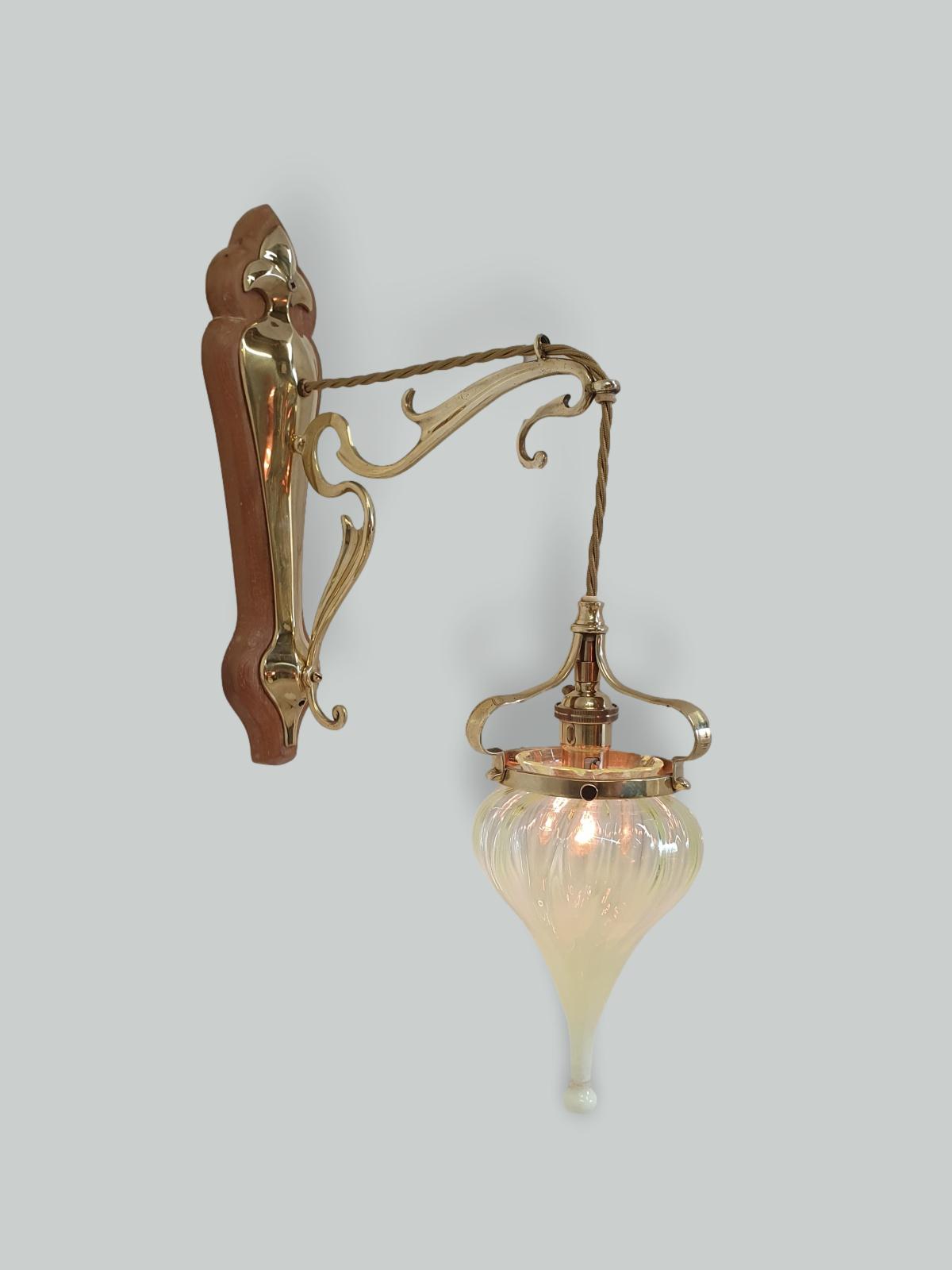 Attributed William Whitehouse & Co, Birmingham | 4 & 2 Art Nouveau Wall Lights | England c.1905 | SOLD - Image 2