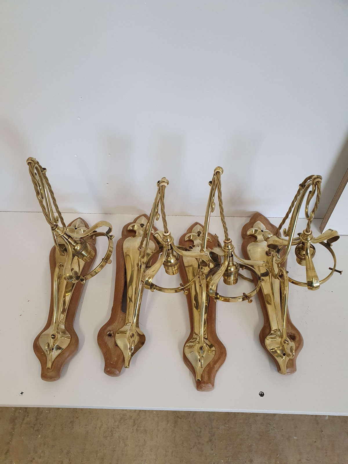 Attributed William Whitehouse & Co, Birmingham | 4 & 2 Art Nouveau Wall Lights | England c.1905 | SOLD - Image 10