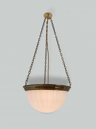 Unsigned | Moonstone Plafonnier | England c.1925 | SOLD