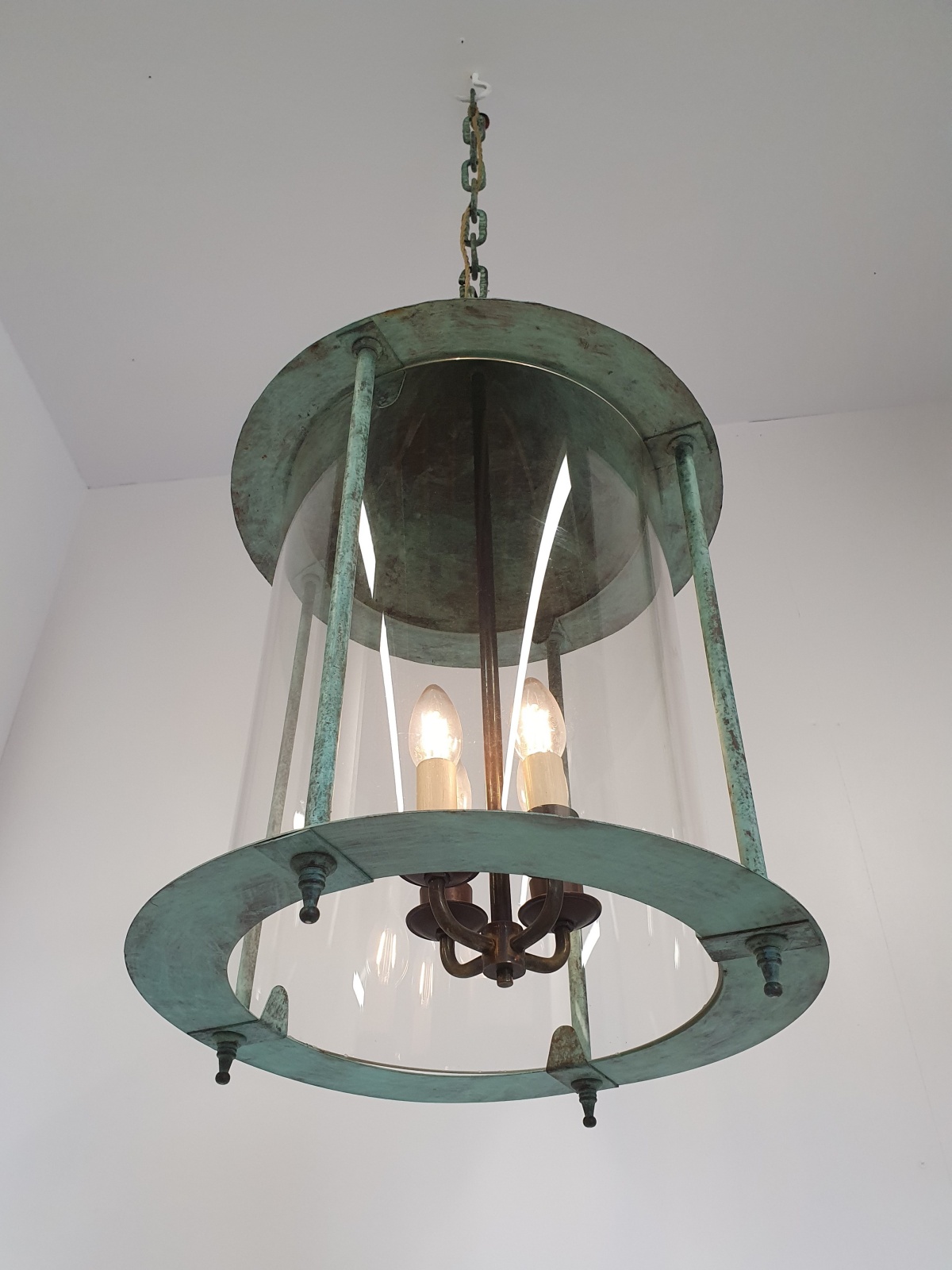 F.Samiei of reTouch Lighting | 2 Similar Monumental Arts & Crafts Lanterns | Available to Buy Seperately - Image 7