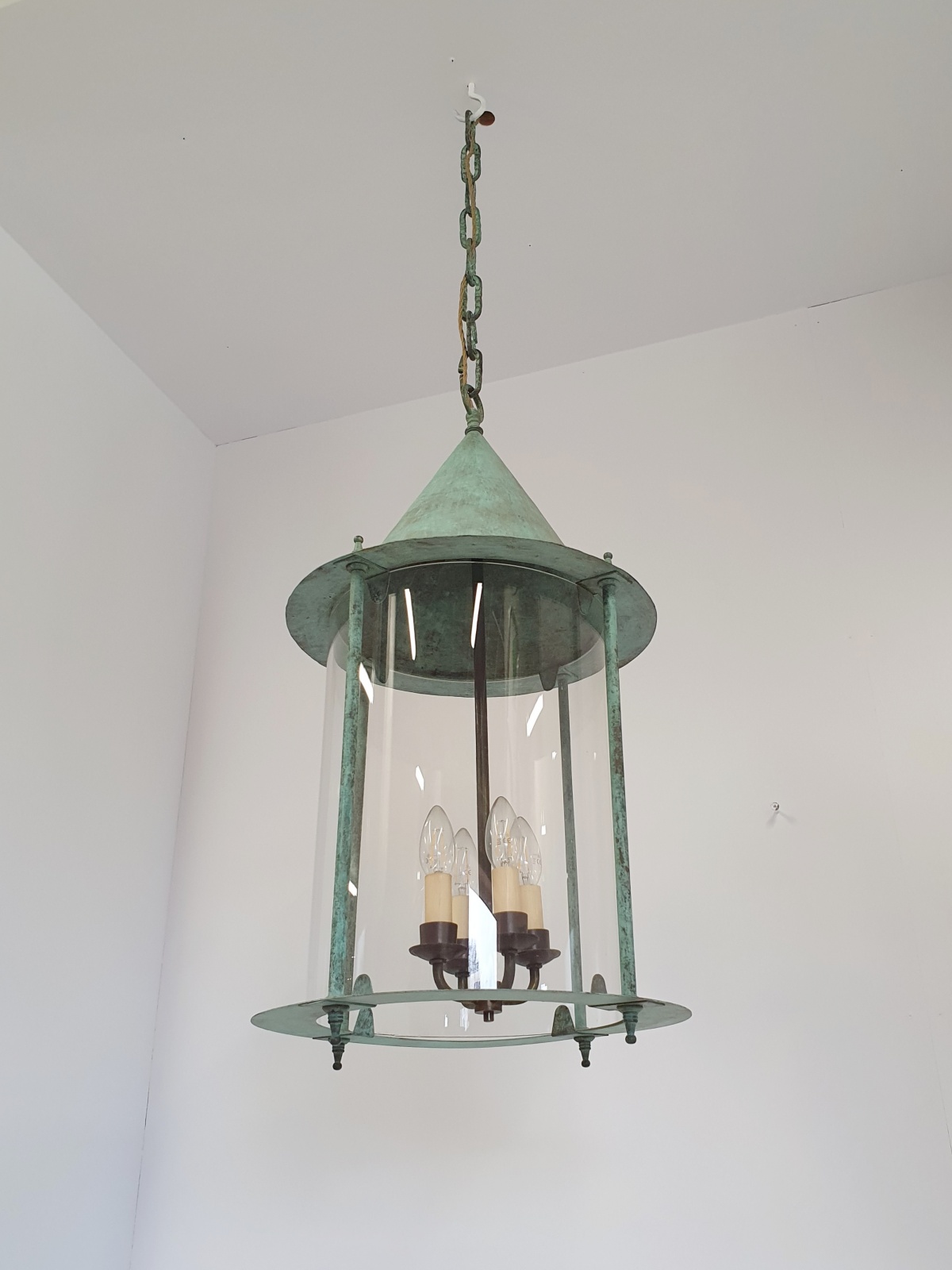 F.Samiei of reTouch Lighting | 2 Similar Monumental Arts & Crafts Lanterns | Available to Buy Seperately - Image 8