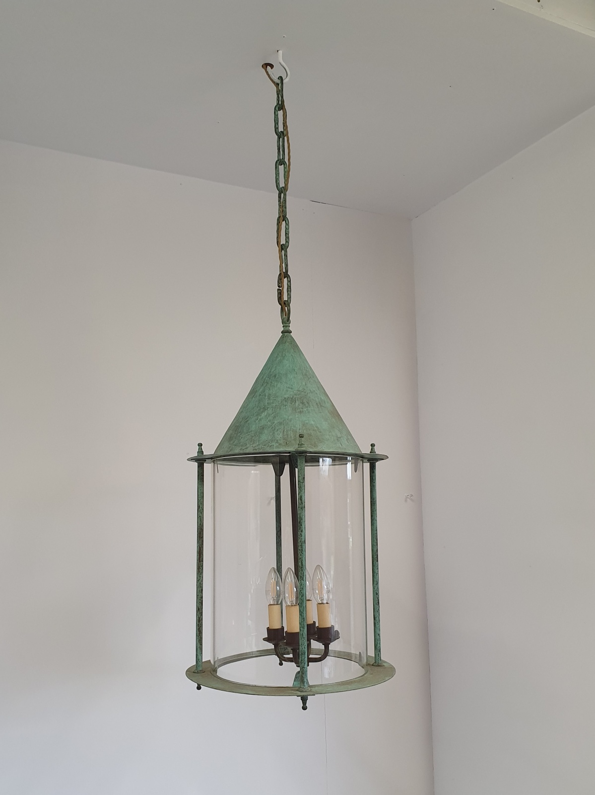 F.Samiei of reTouch Lighting | 2 Similar Monumental Arts & Crafts Lanterns | Available to Buy Seperately - Image 9