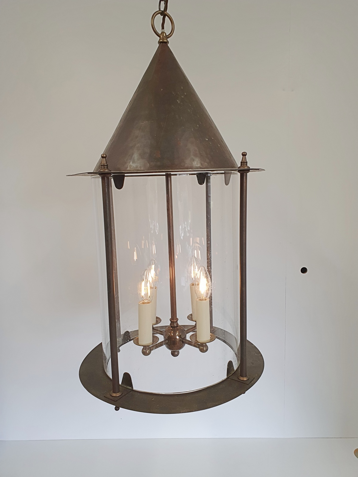 F.Samiei of reTouch Lighting | 2 Similar Monumental Arts & Crafts Lanterns | Available to Buy Seperately - Image 14